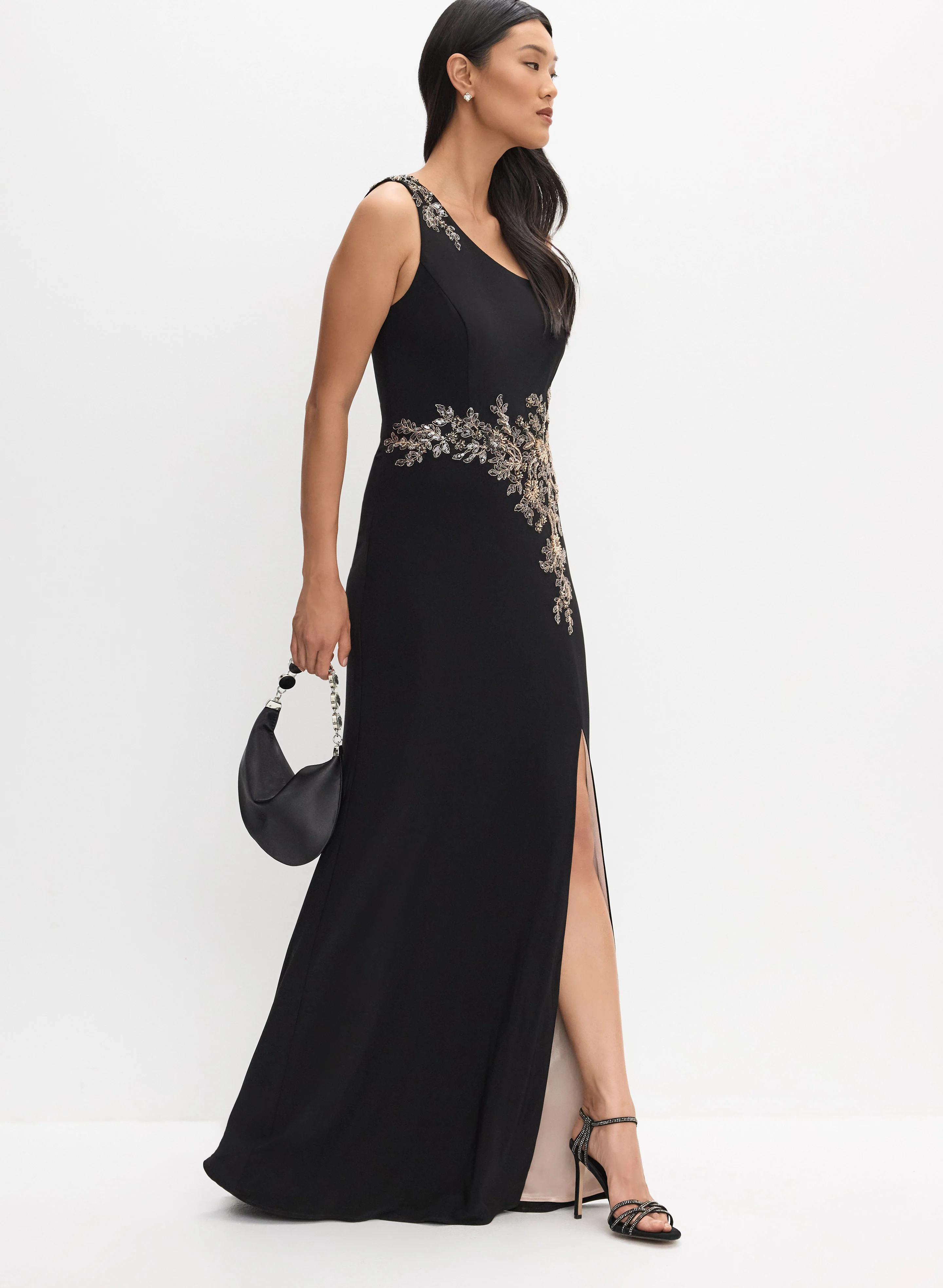 BA Nites - Single-Shoulder Dress - Image 2