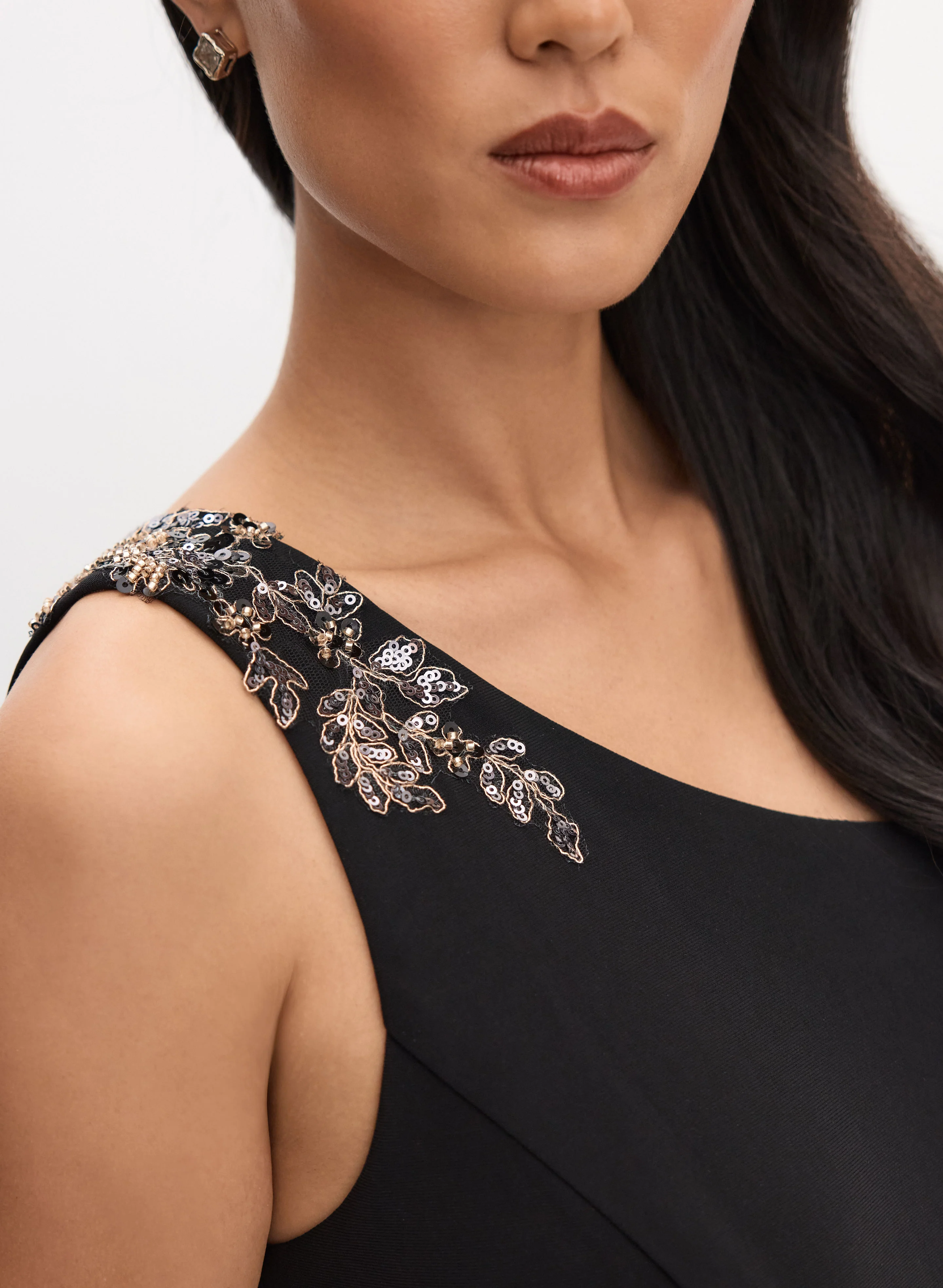 BA Nites - Single-Shoulder Dress - Image 3