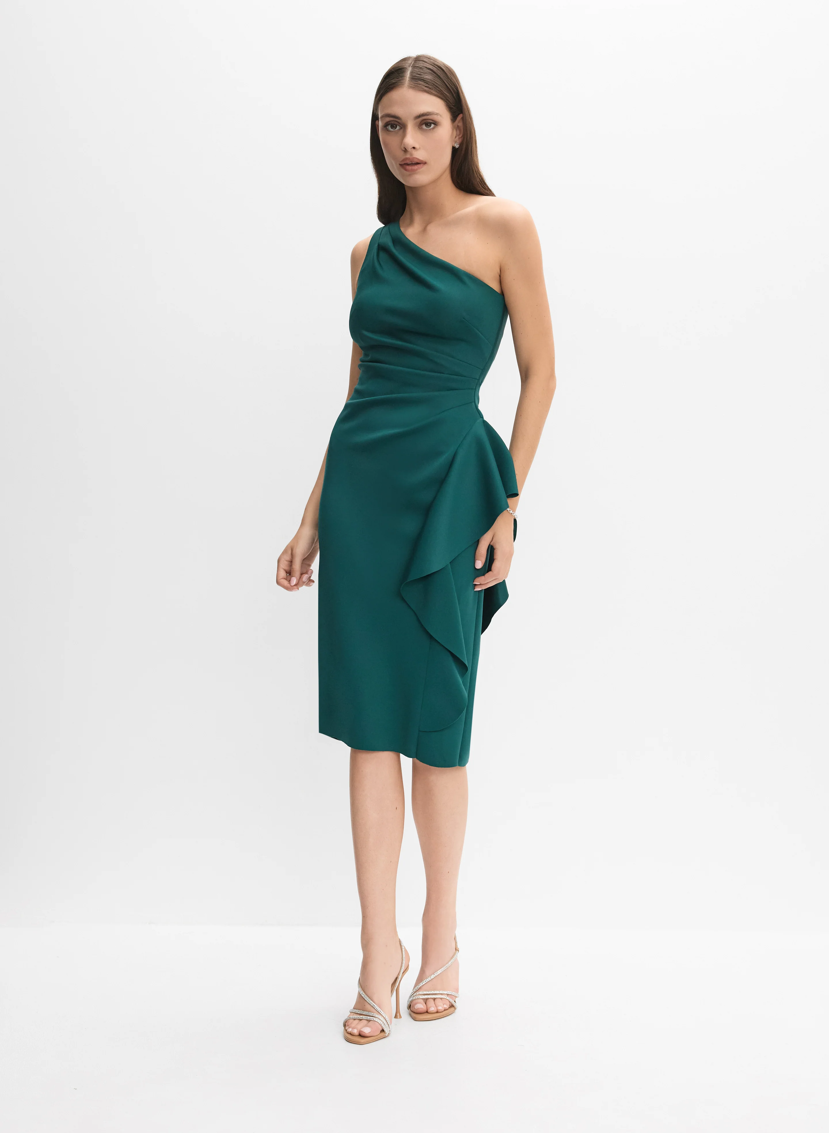 BA Nites - Single-Shoulder Dress