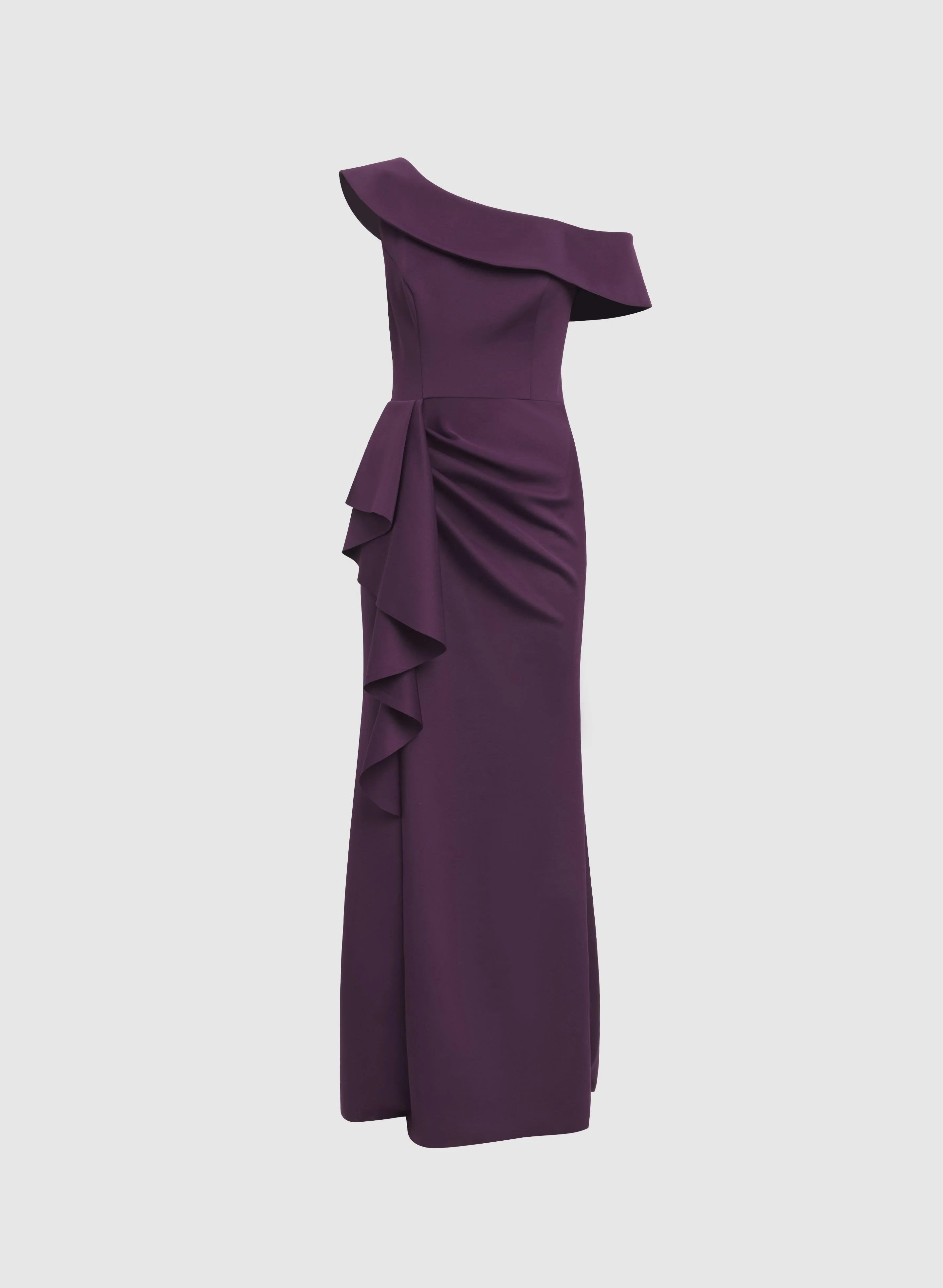 BA Nites - Single-Shoulder Fitted Dress - Image 6