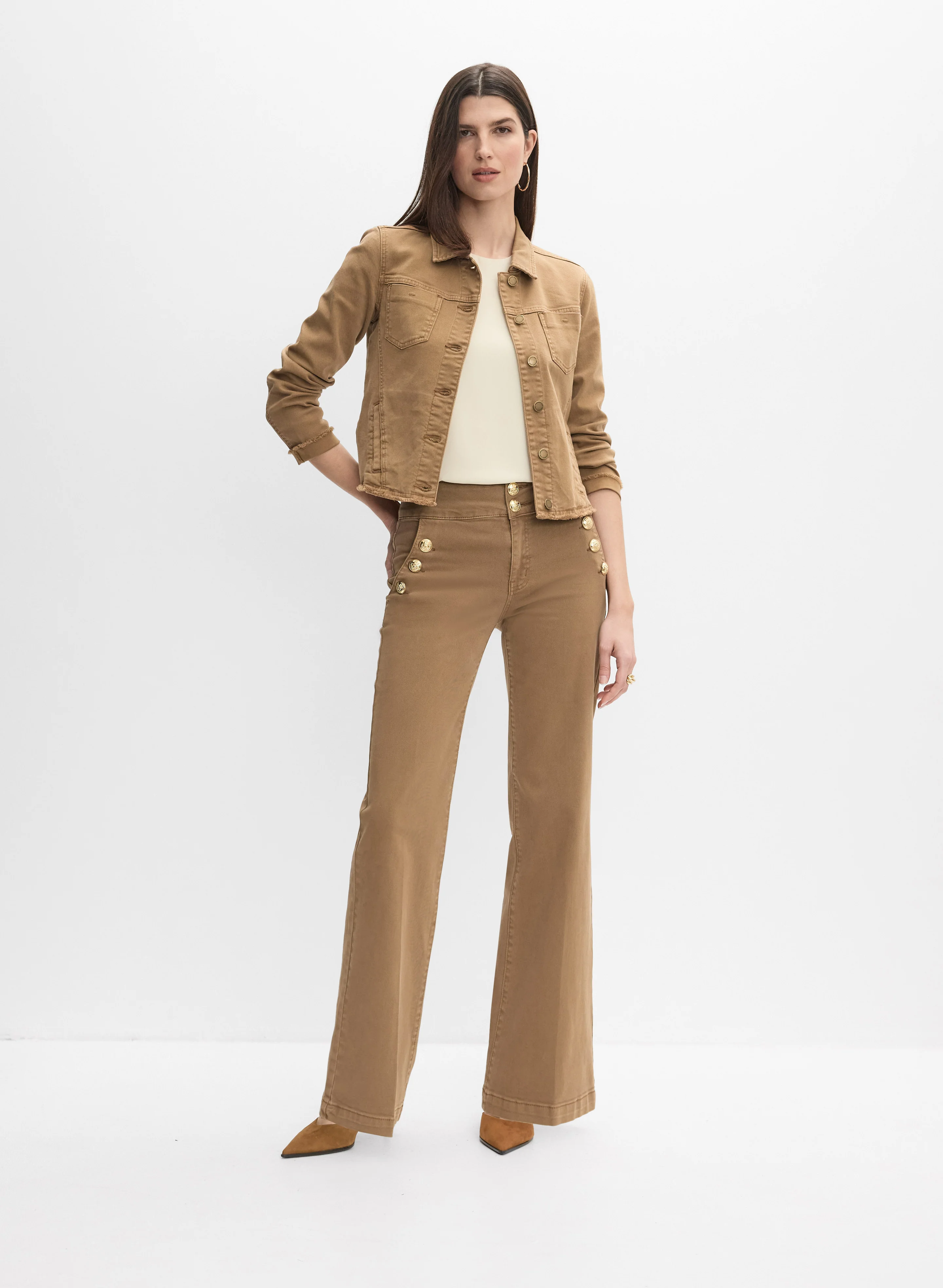 Sleeveless Crepe Blouse - Image 3