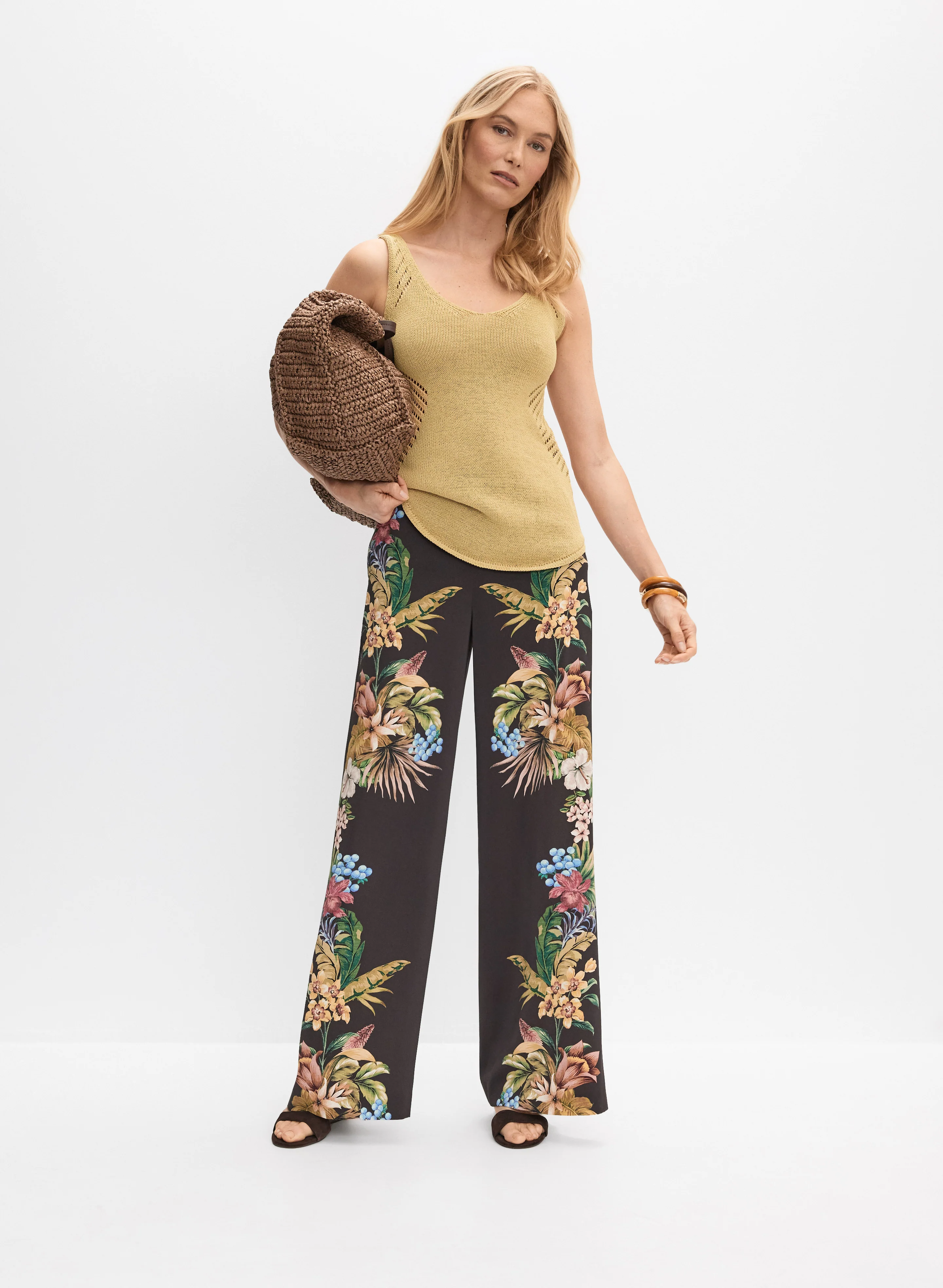 Sleeveless Knit Tank Top - Image 8