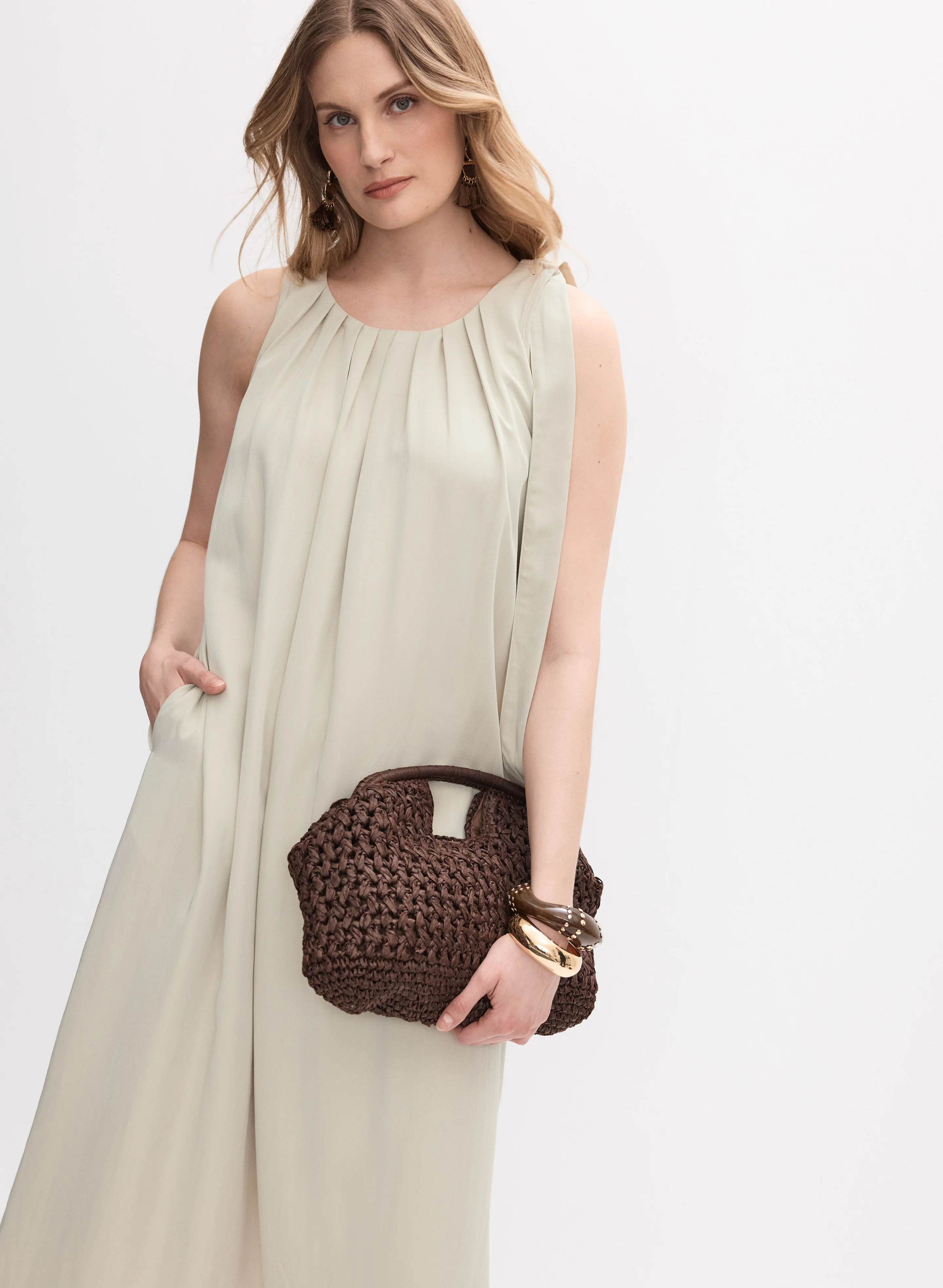 Sleeveless Midi Dress - Image 4