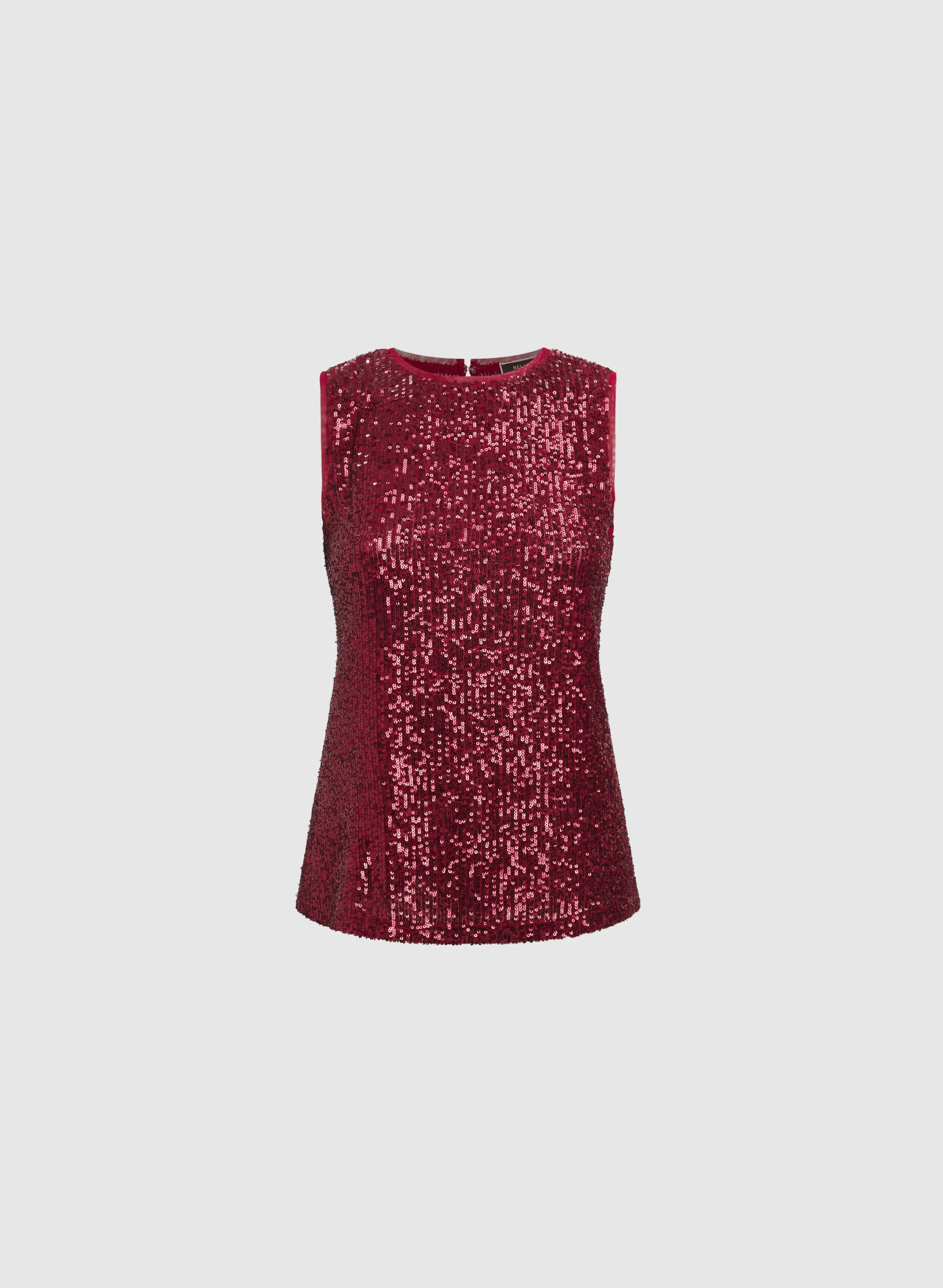 Sleeveless Sequined Top - Image 6