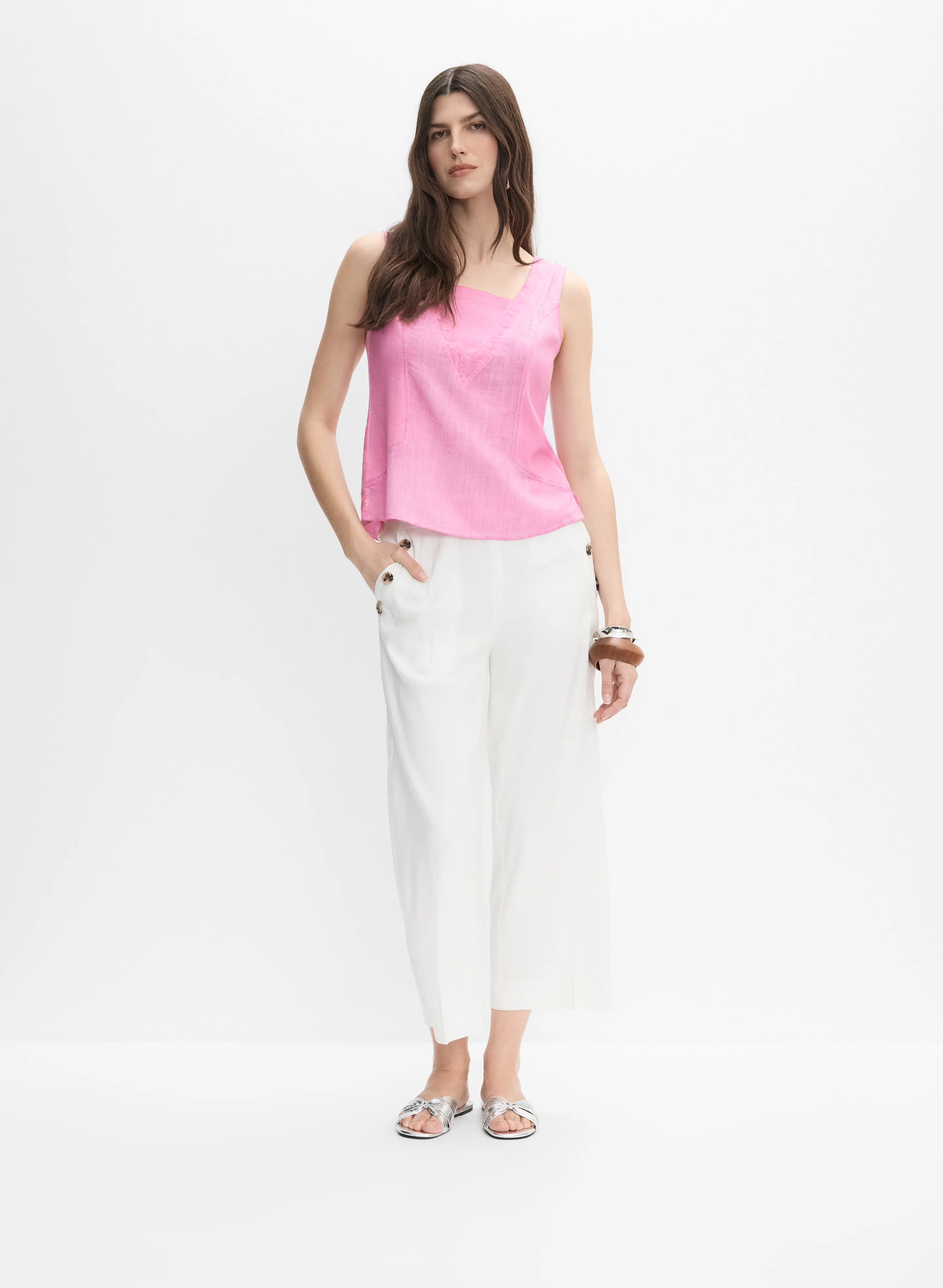 Sleeveless Square Neck Top - Image 3