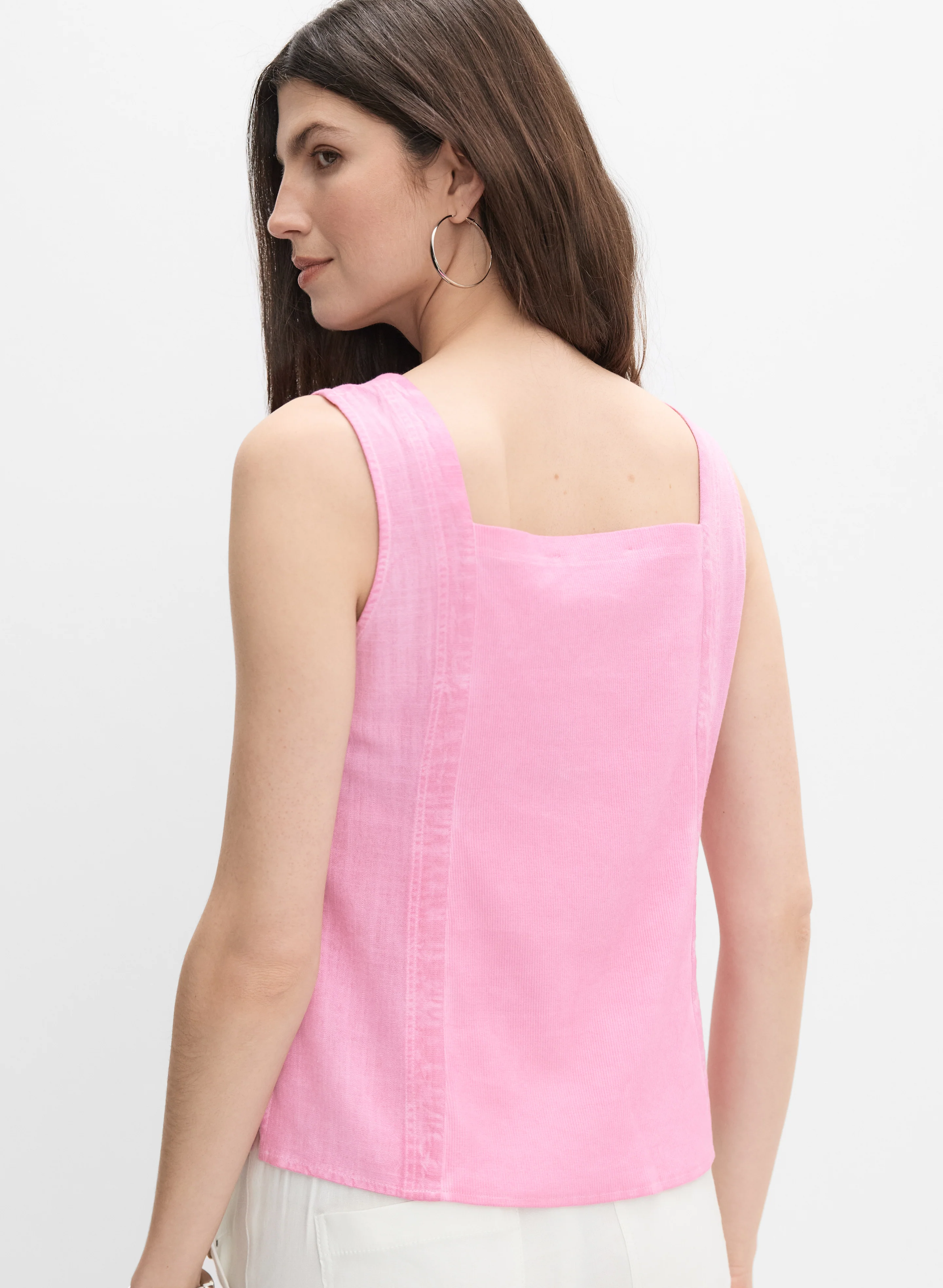 Sleeveless Square Neck Top - Image 4