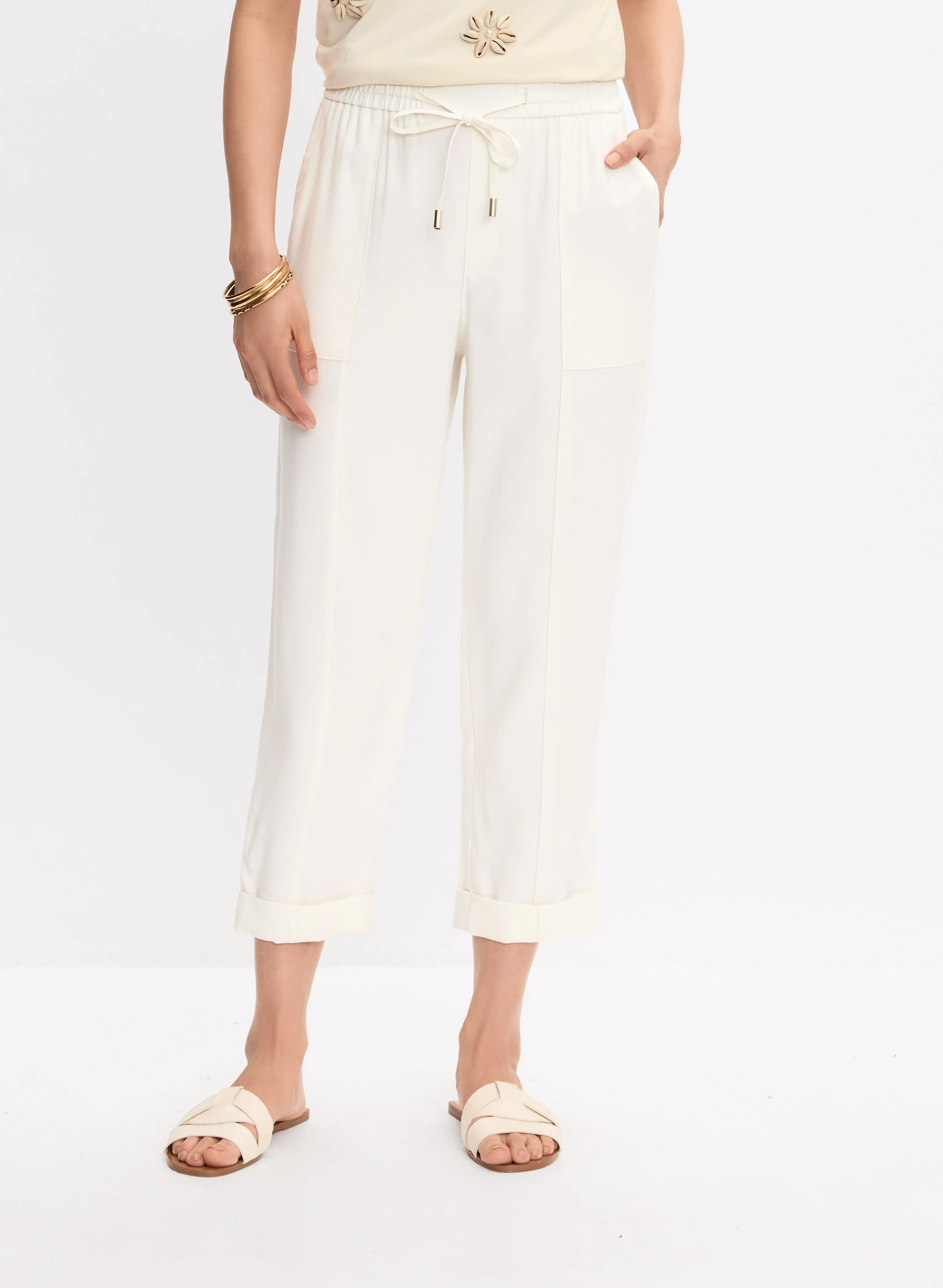 Slim-Leg Capris