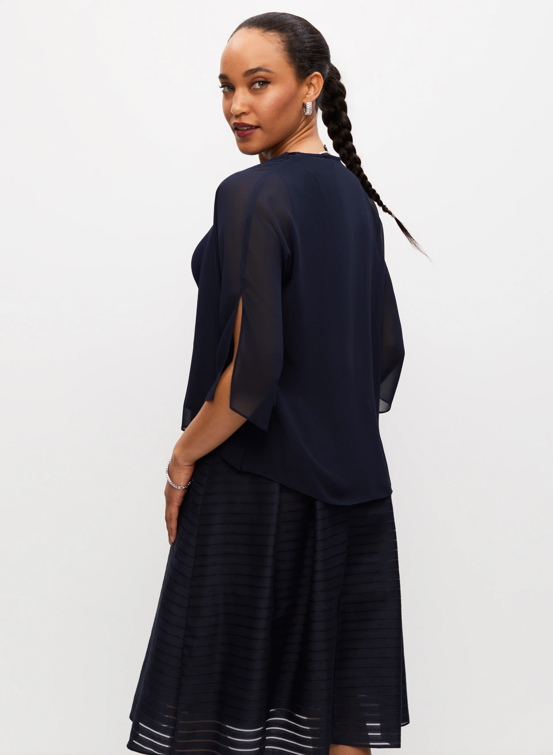 Slit Detail Bolero - Image 4