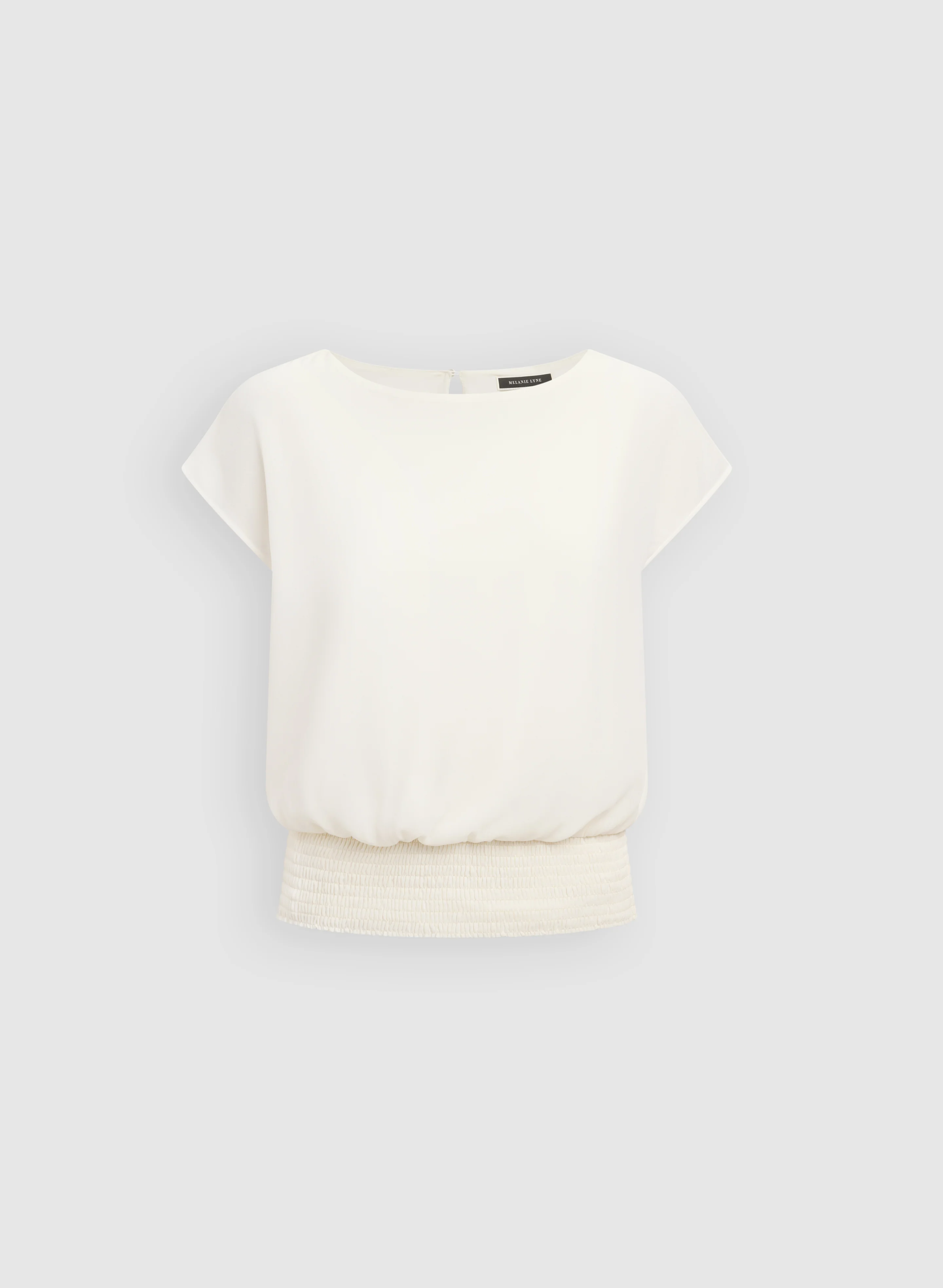 Smocked Chiffon Blouse - Image 6