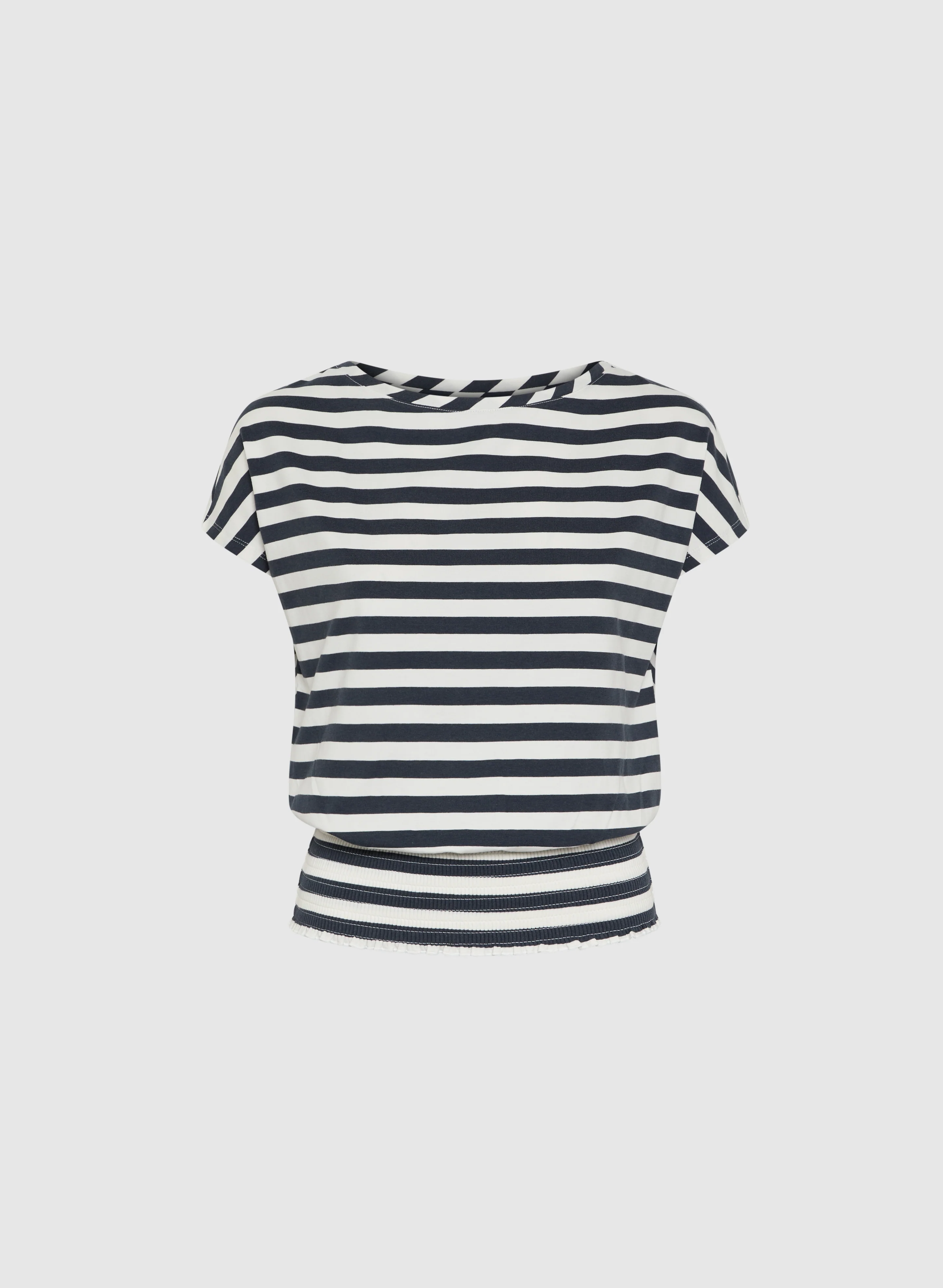 Smocked Hem T-Shirt - Image 6