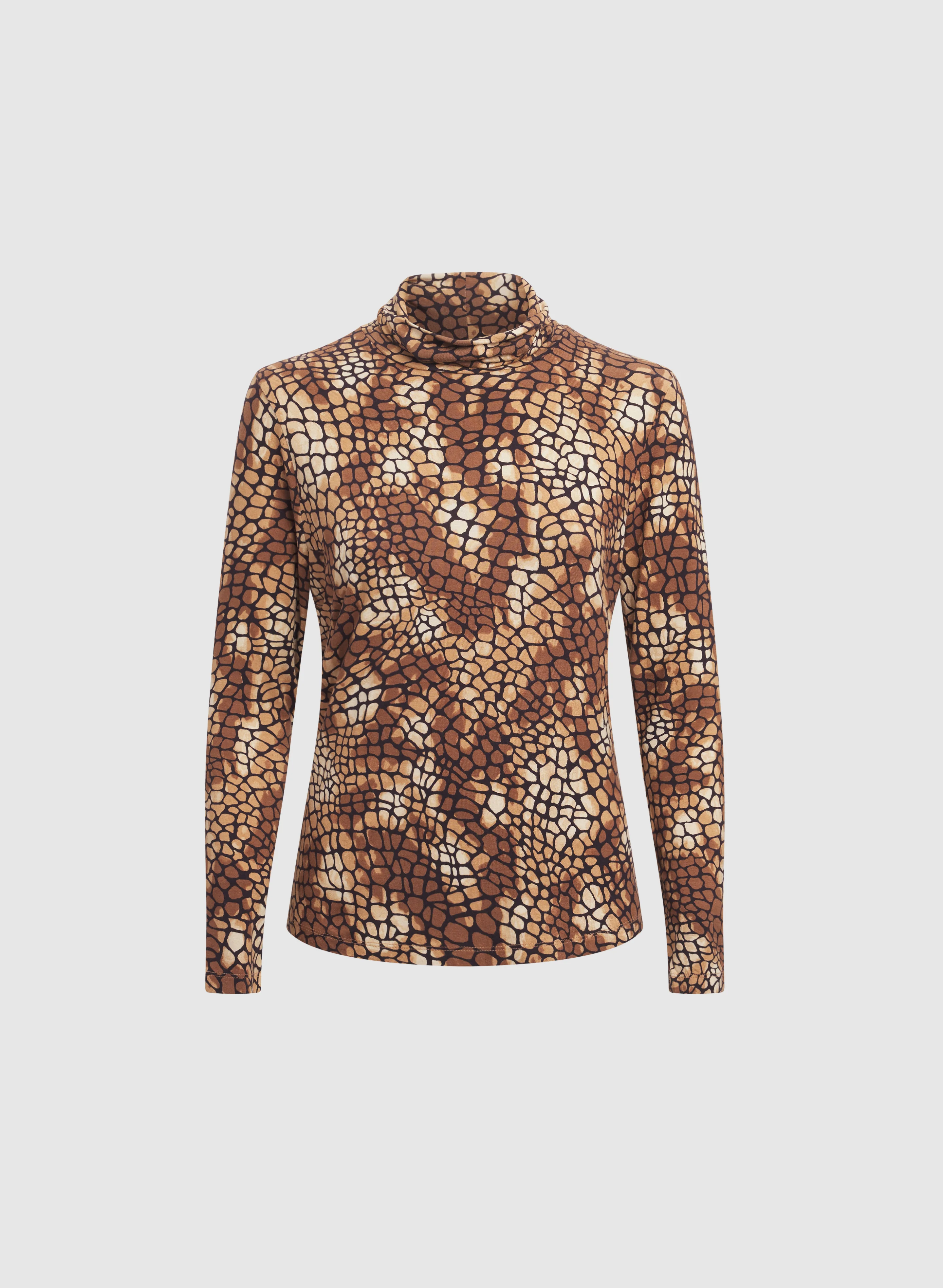 Snakeskin Print Top - Image 6