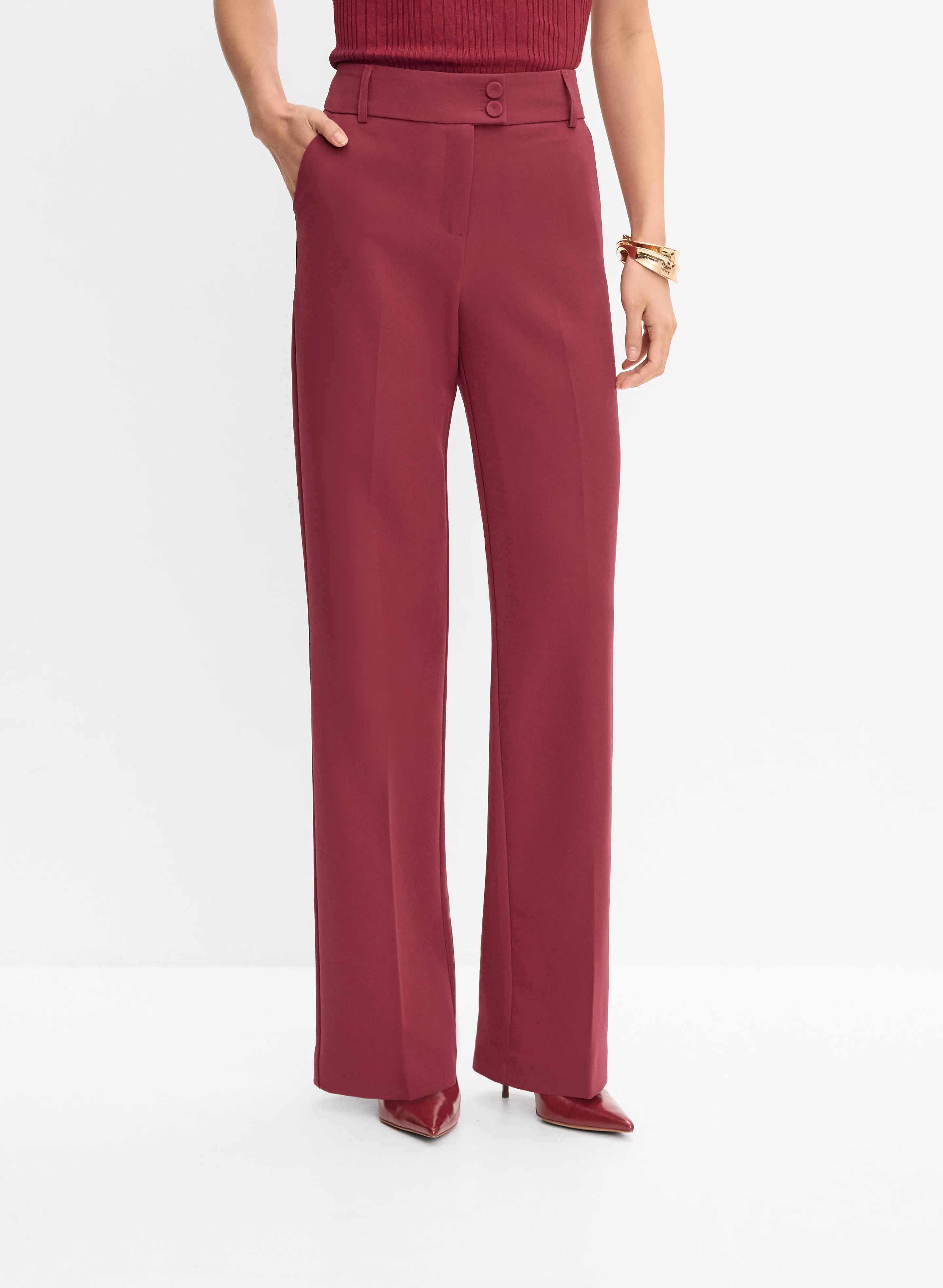 Soho Wide-Leg Pants