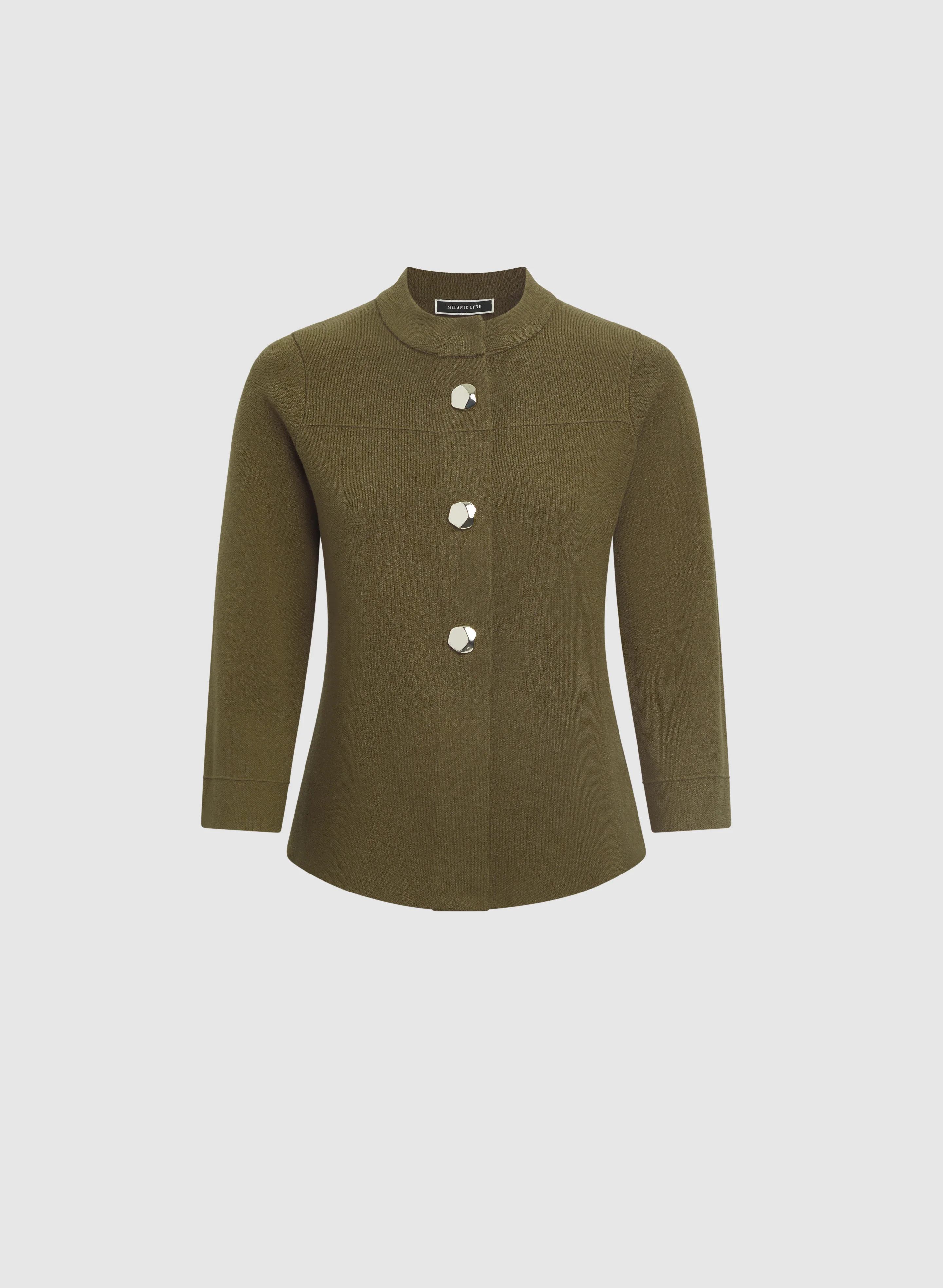 Stand Collar Cardigan - Image 9
