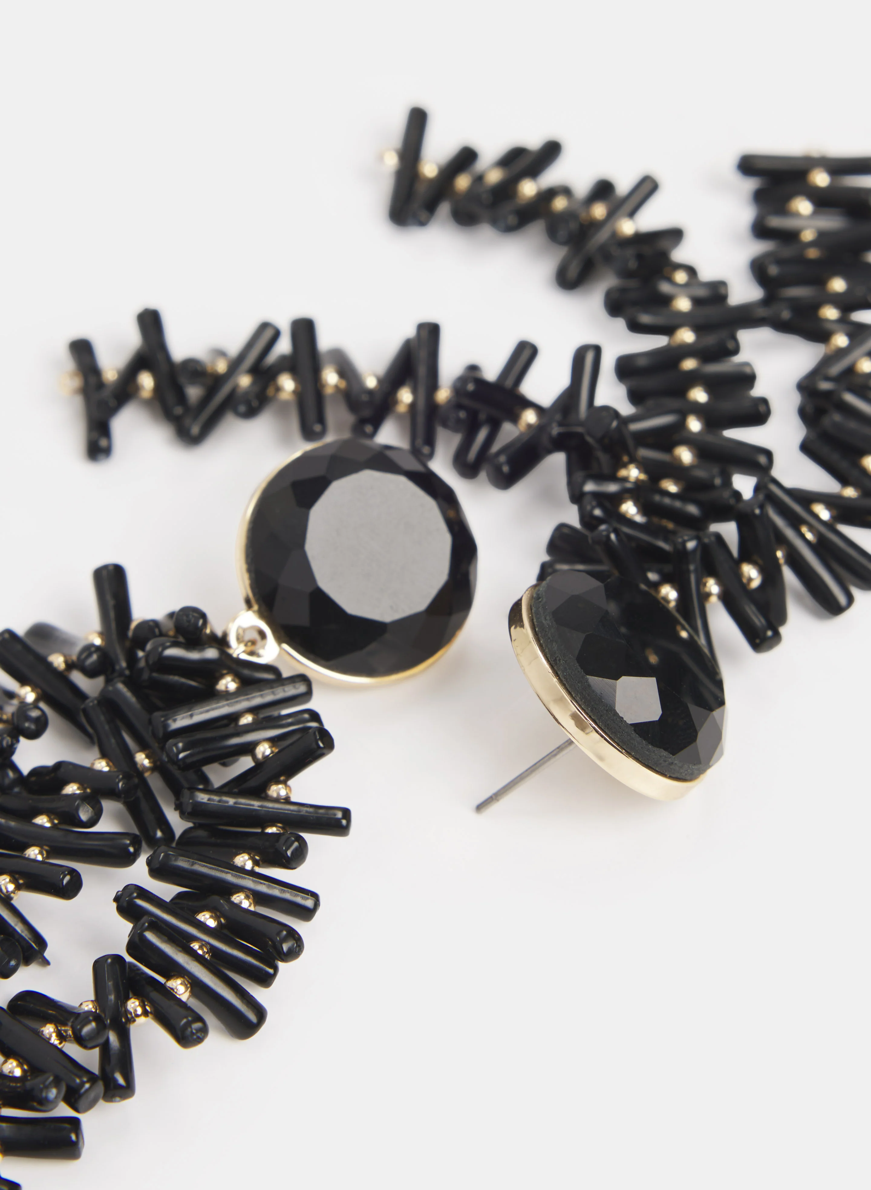 Stone Drop Earrings - Image 2