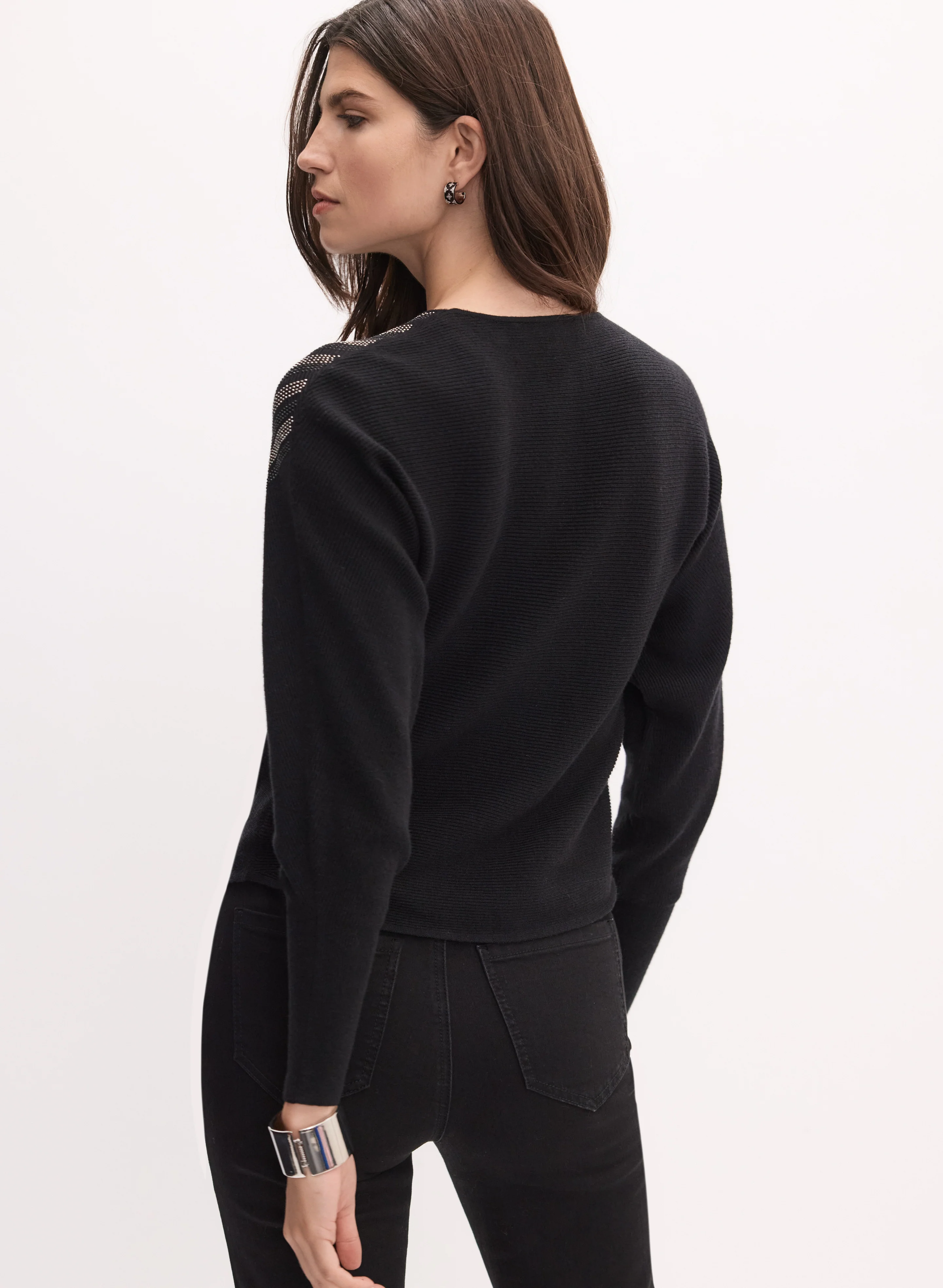 Rhinestone Detail Sweater - Image 4