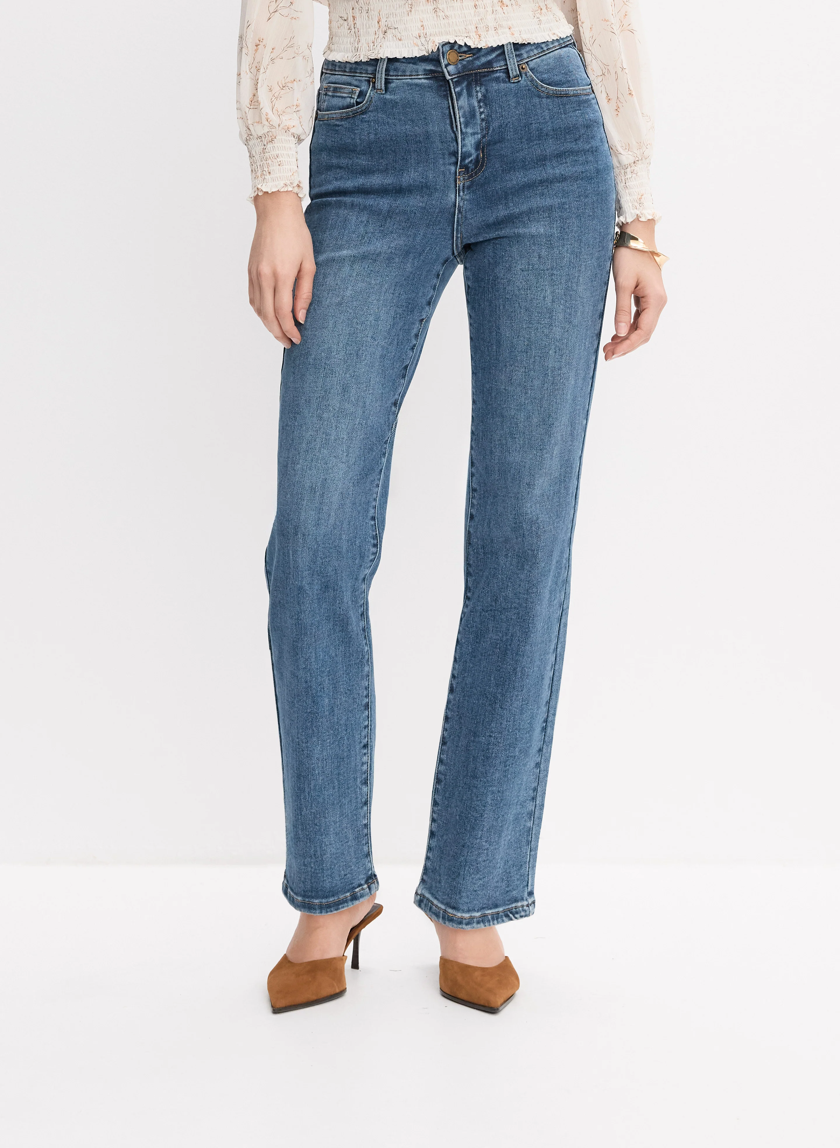 Straight-Leg Jeans