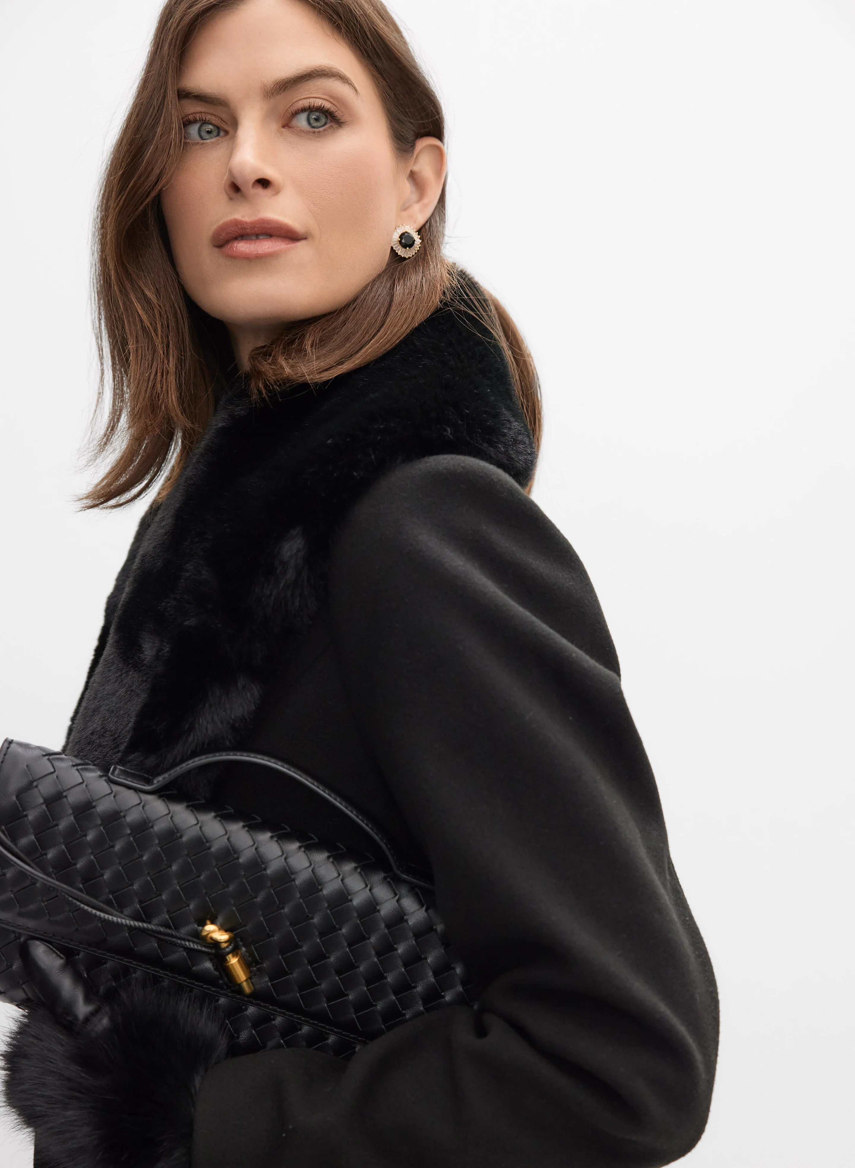 Stretch Wool-Blend Coat - Image 2