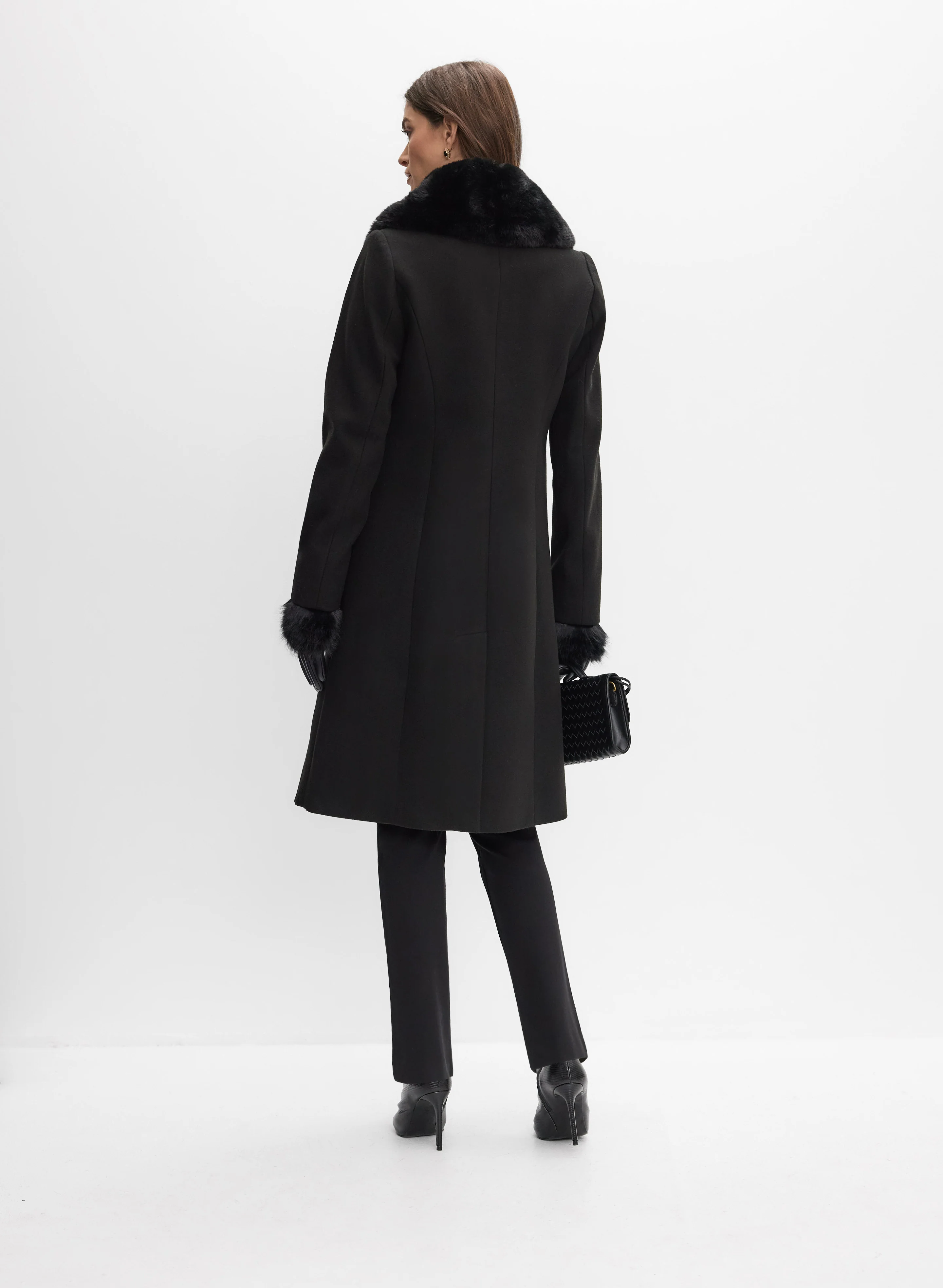 Stretch Wool-Blend Coat - Image 4