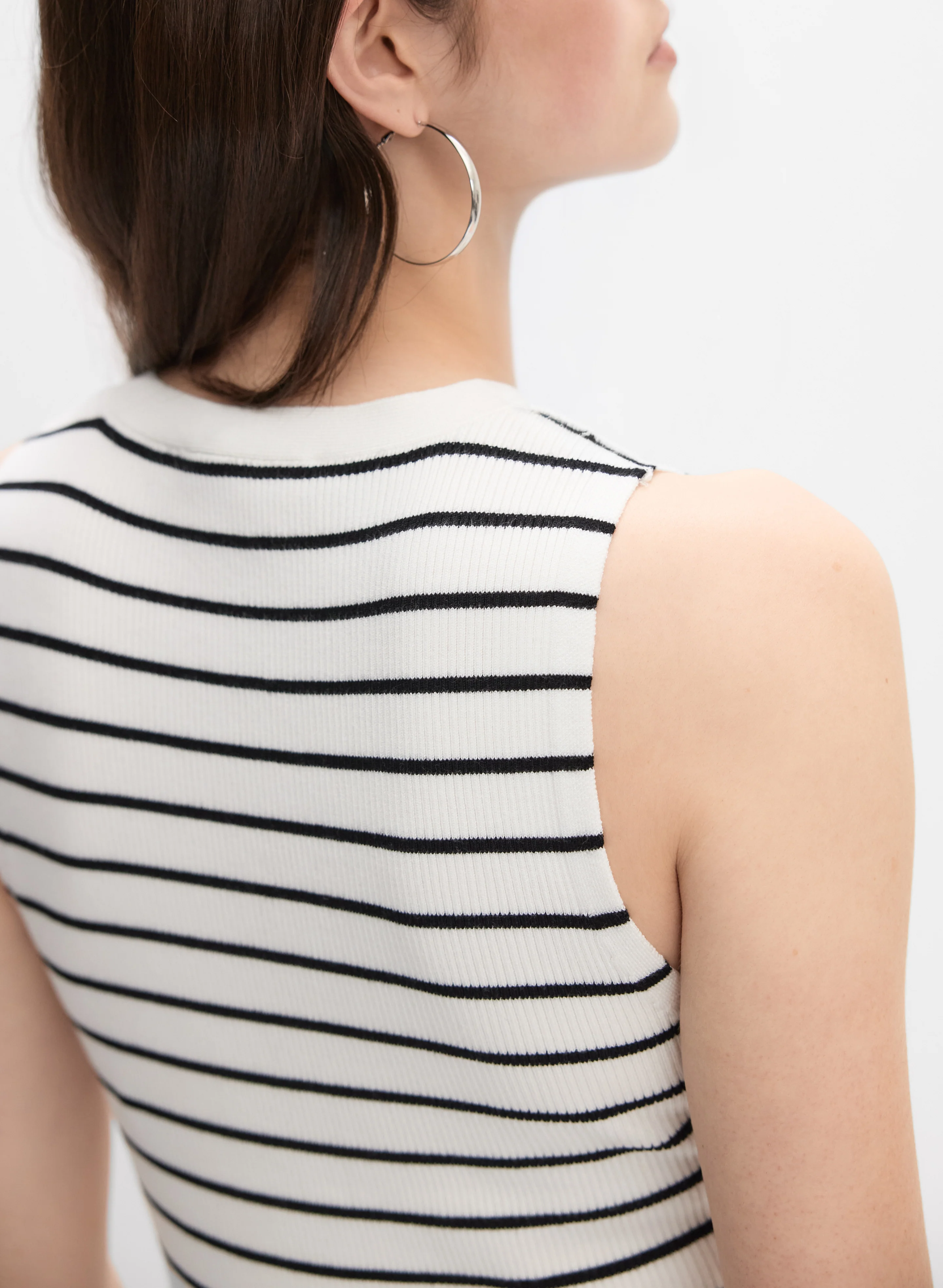 Stripe Knit Vest - Image 2