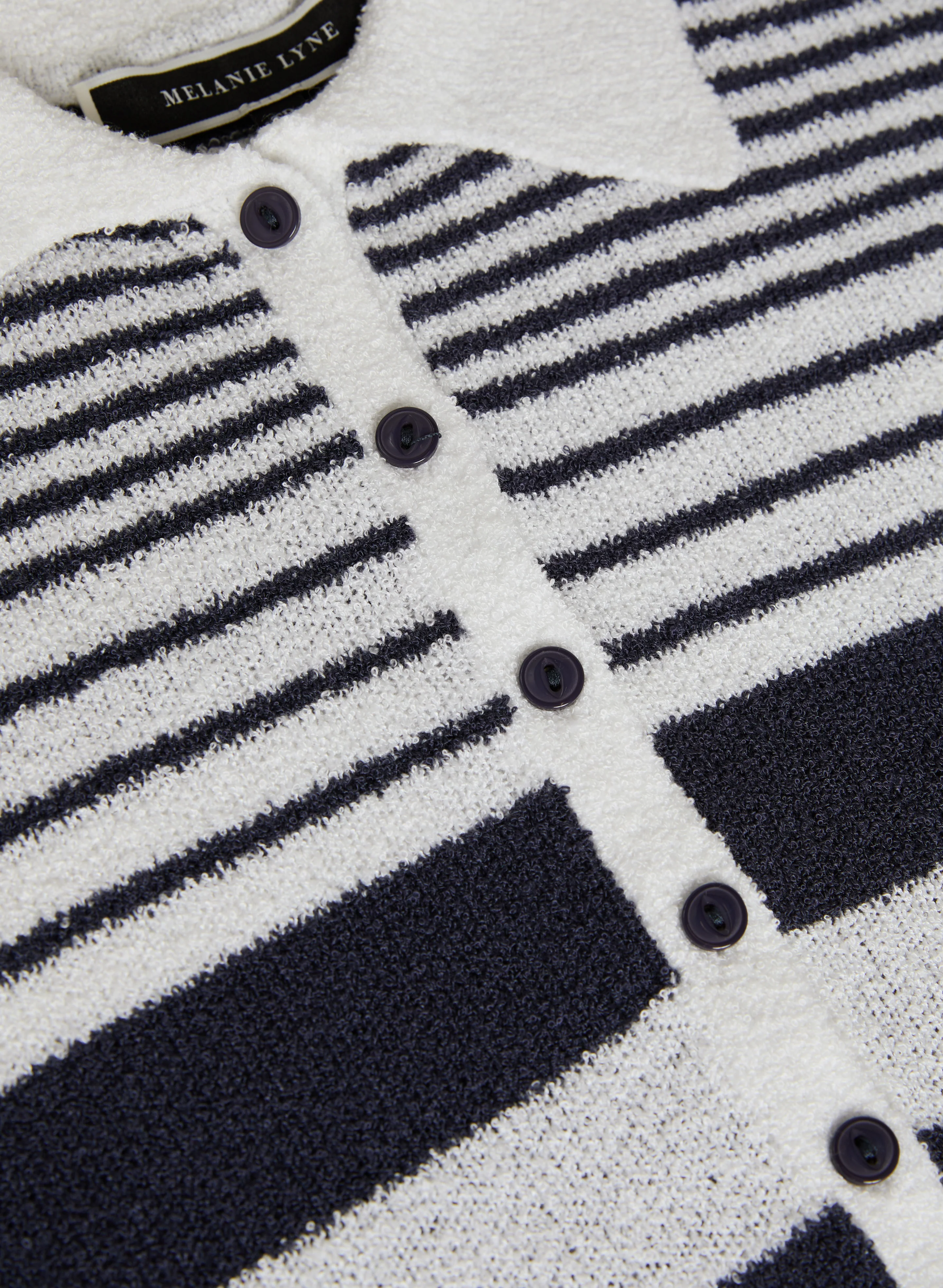 Striped Collar Sweater - Image 7