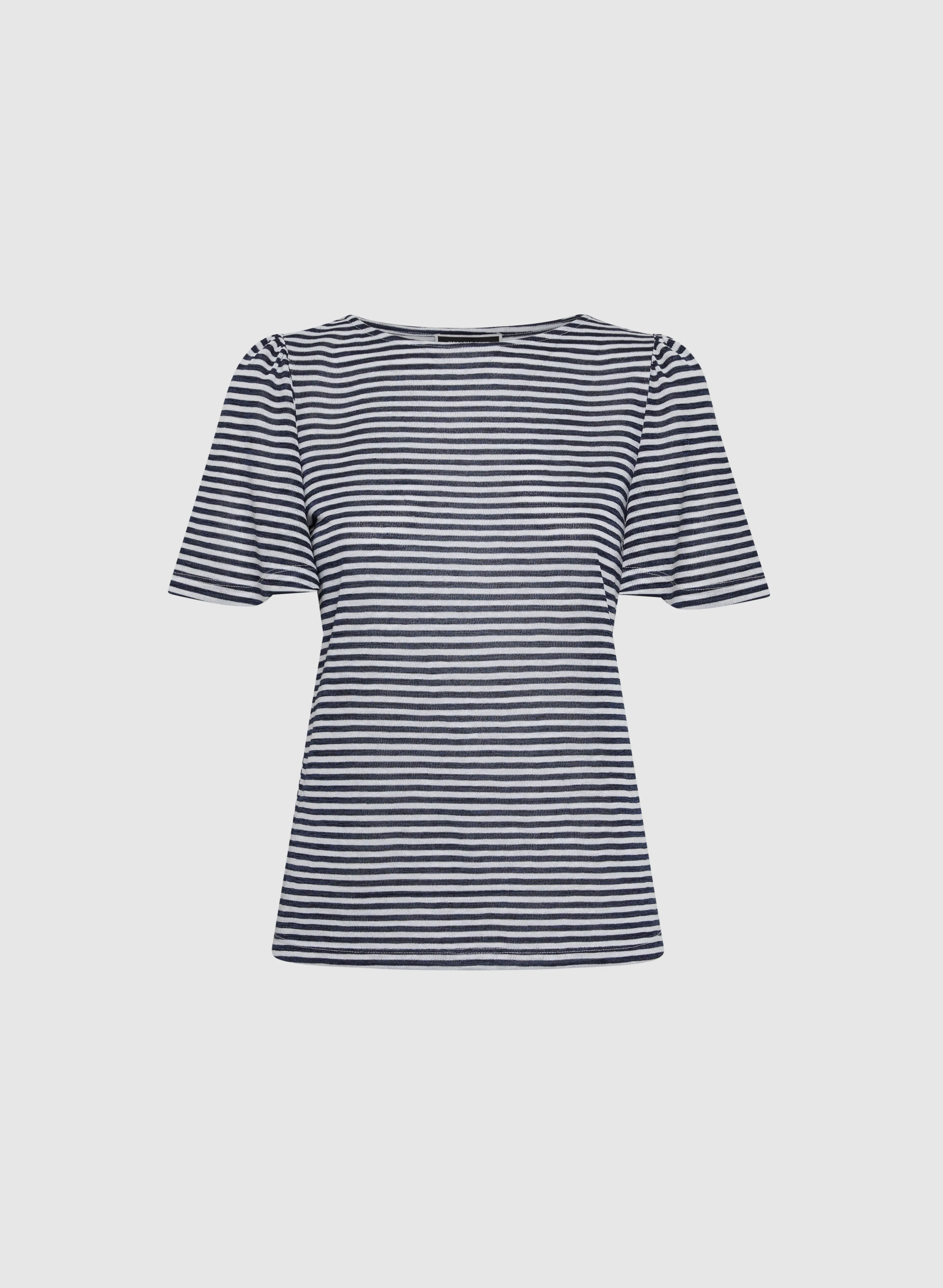 Striped Flare Sleeve T-Shirt - Image 5
