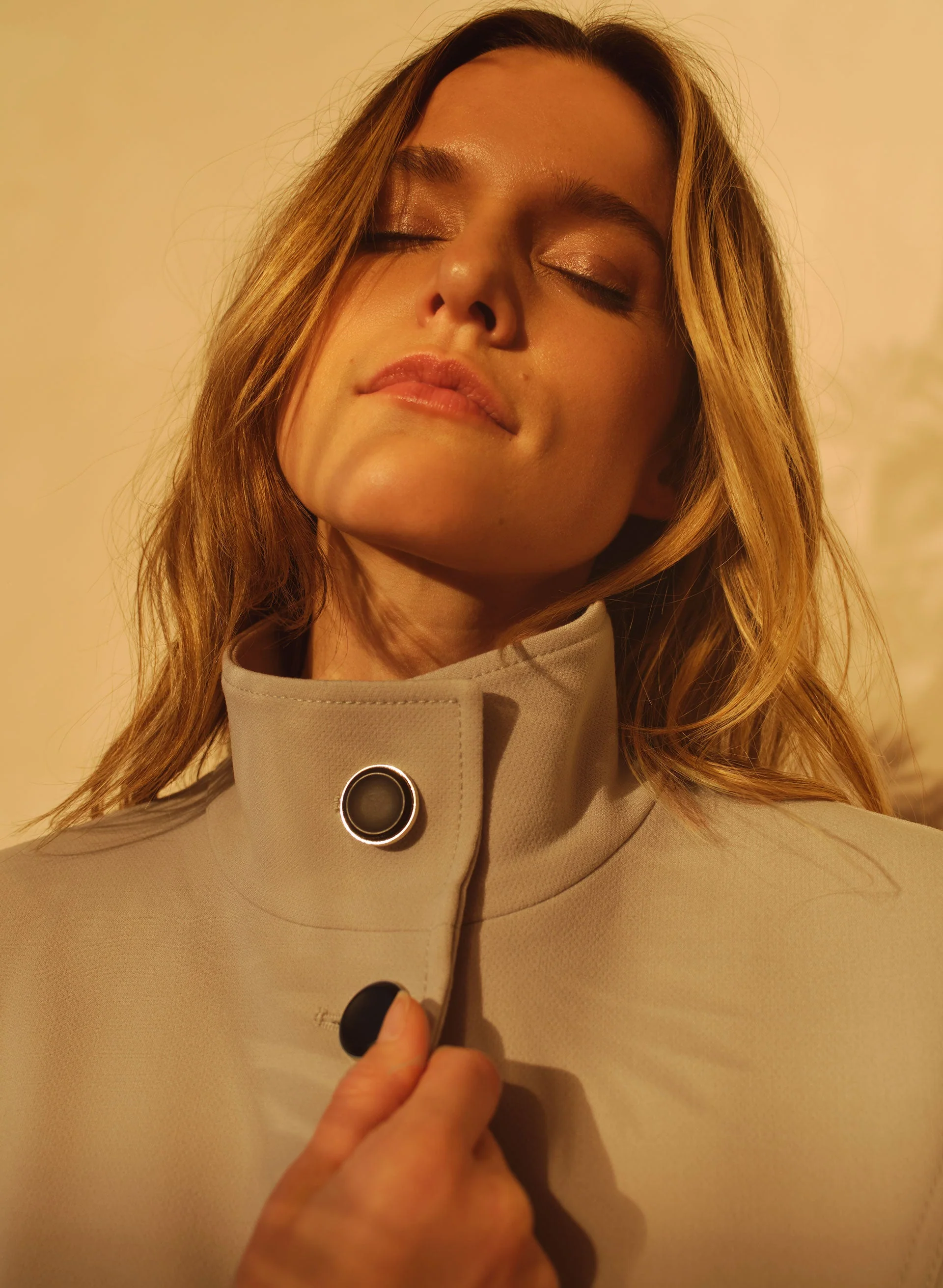 Structured Button Front Coat - Image 2
