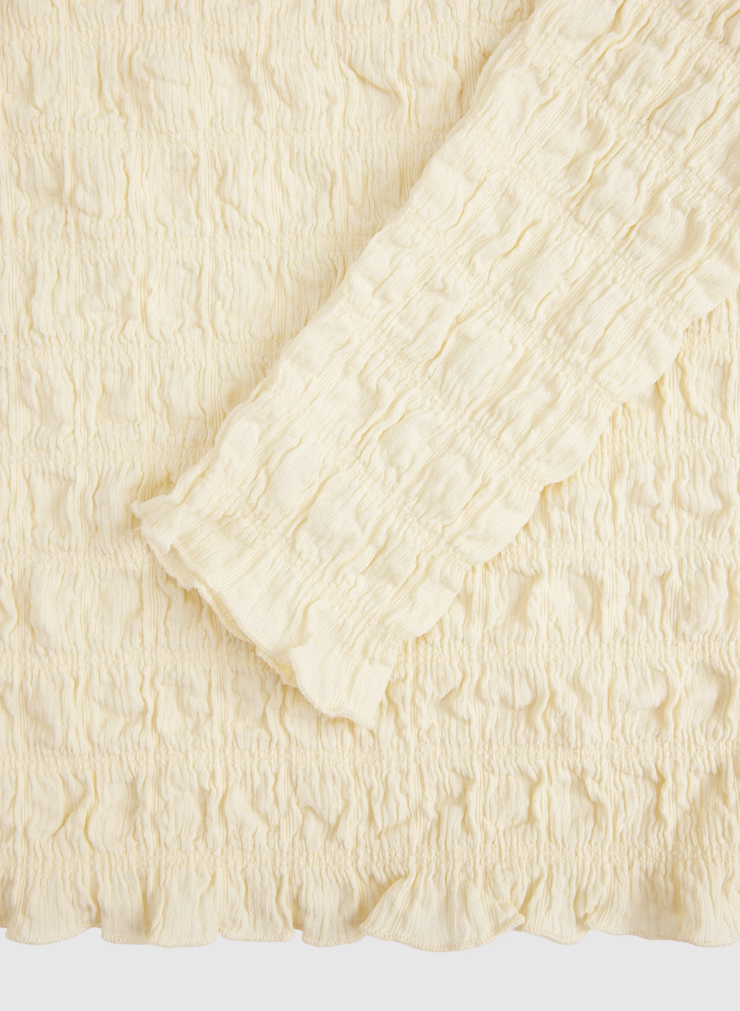 Textured Funnel Neck Top - Image 7