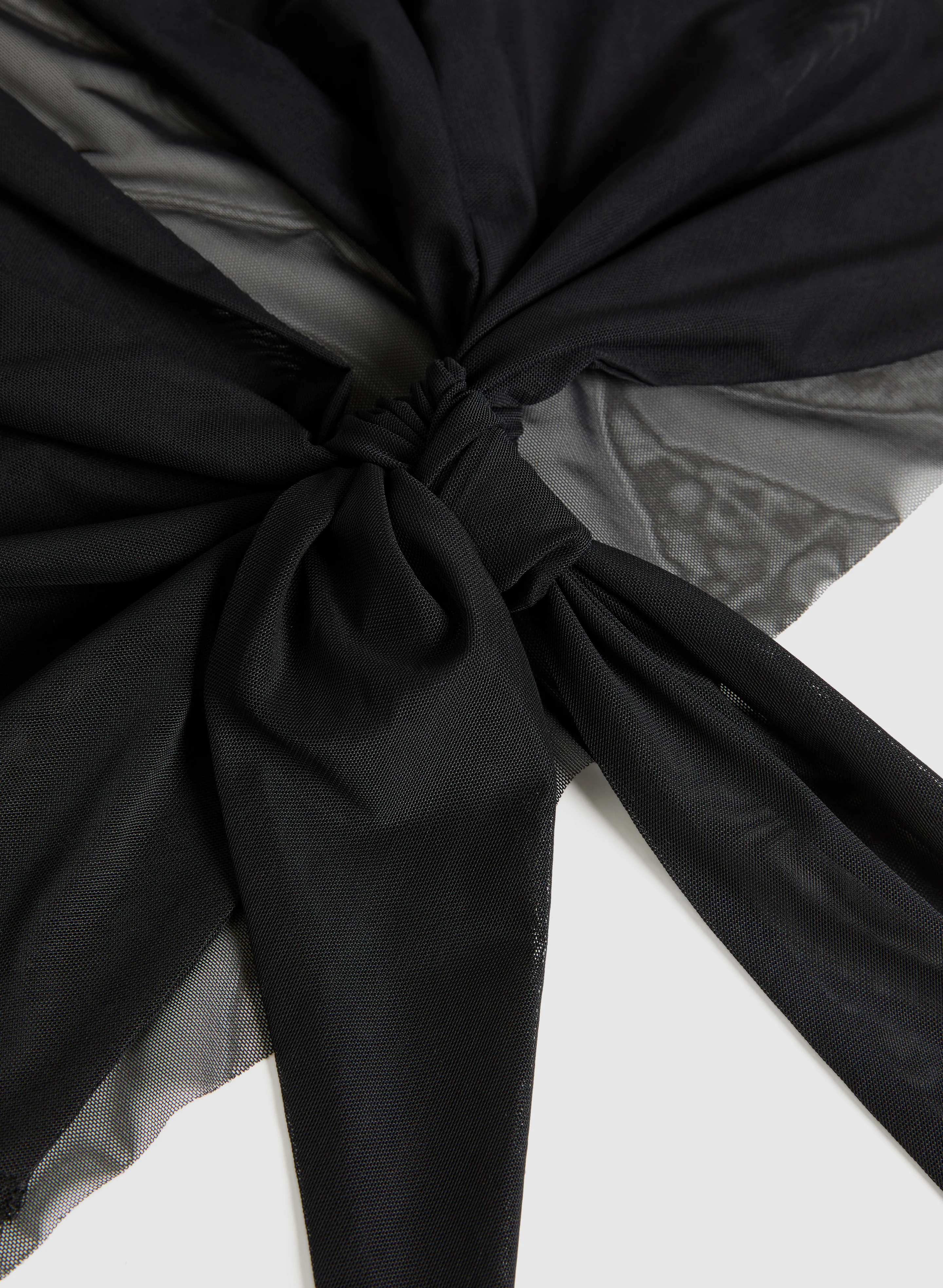 Tie-Front Mesh Bolero - Image 7
