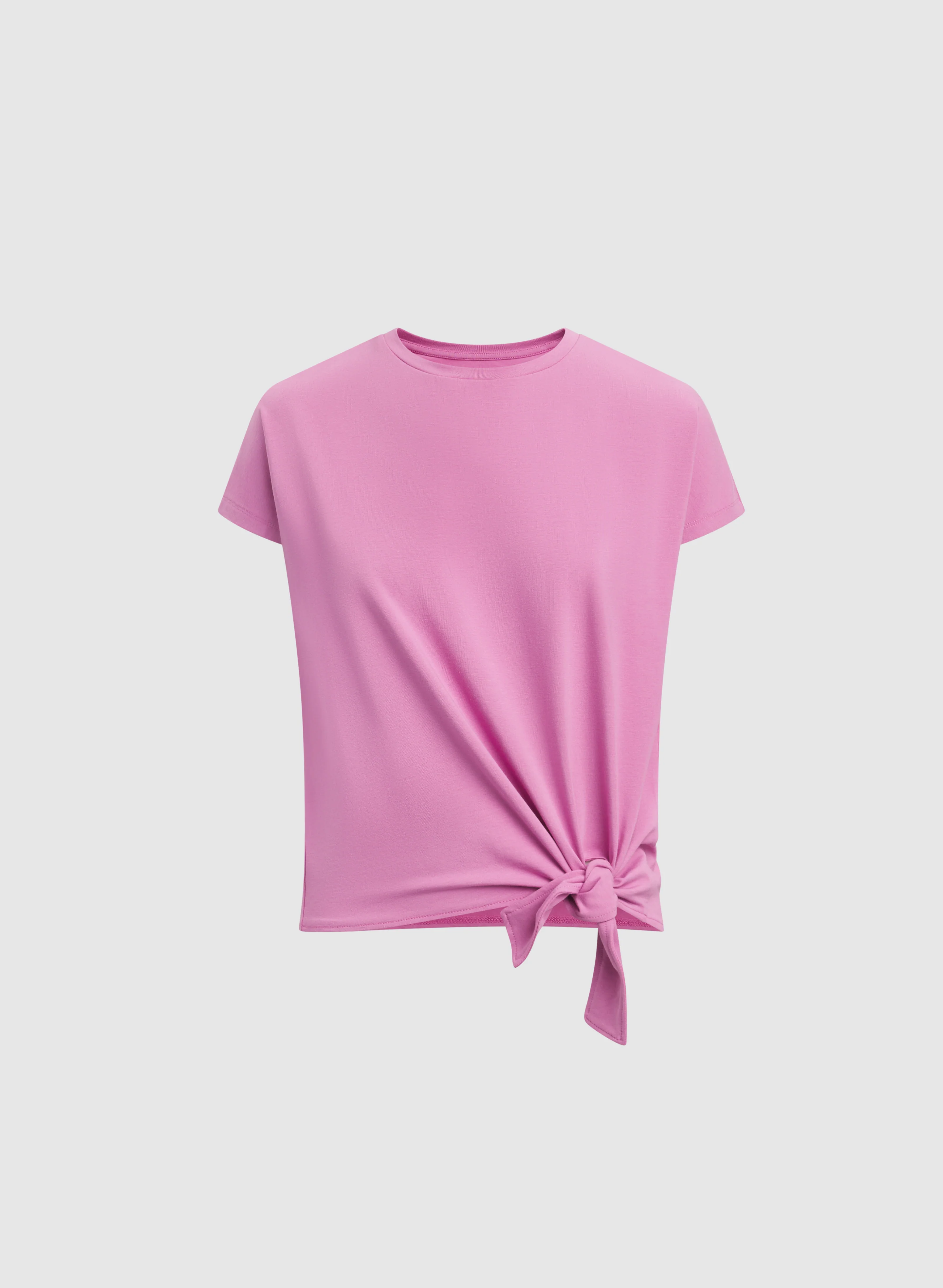 Tied-Hem T-Shirt - Image 6