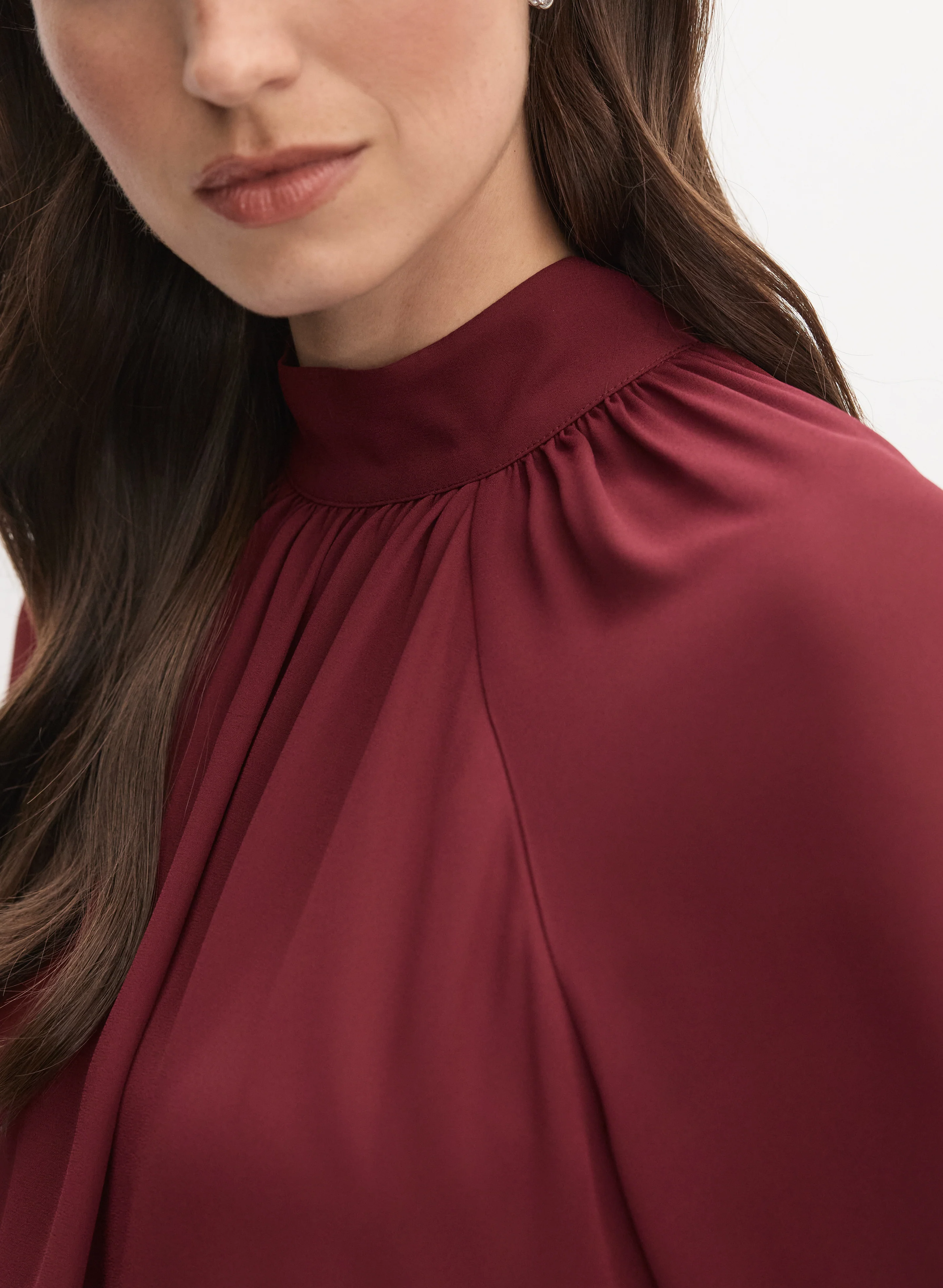 Tiered Chiffon Dress - Image 2