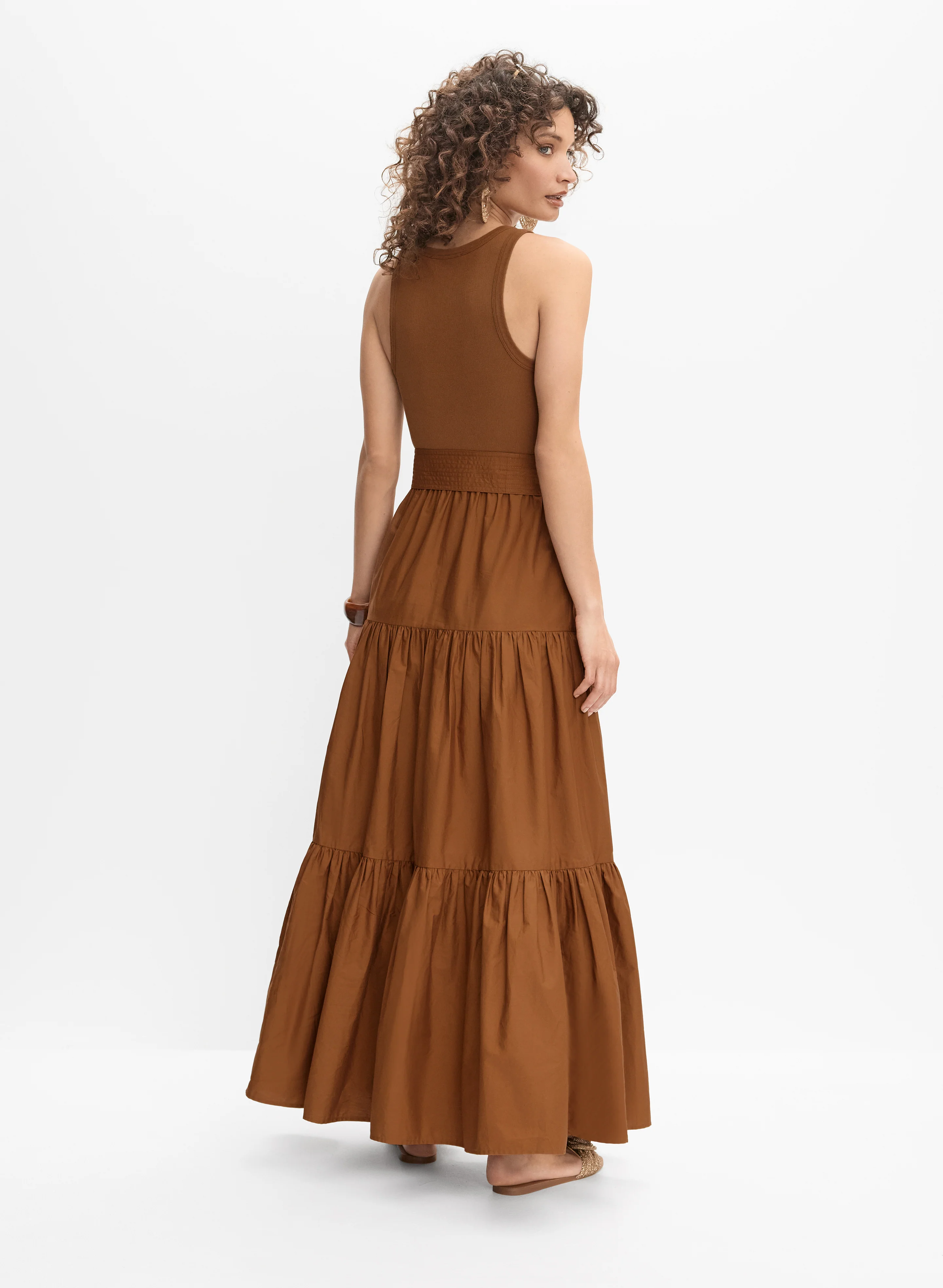 Tiered Maxi Dress - Image 4