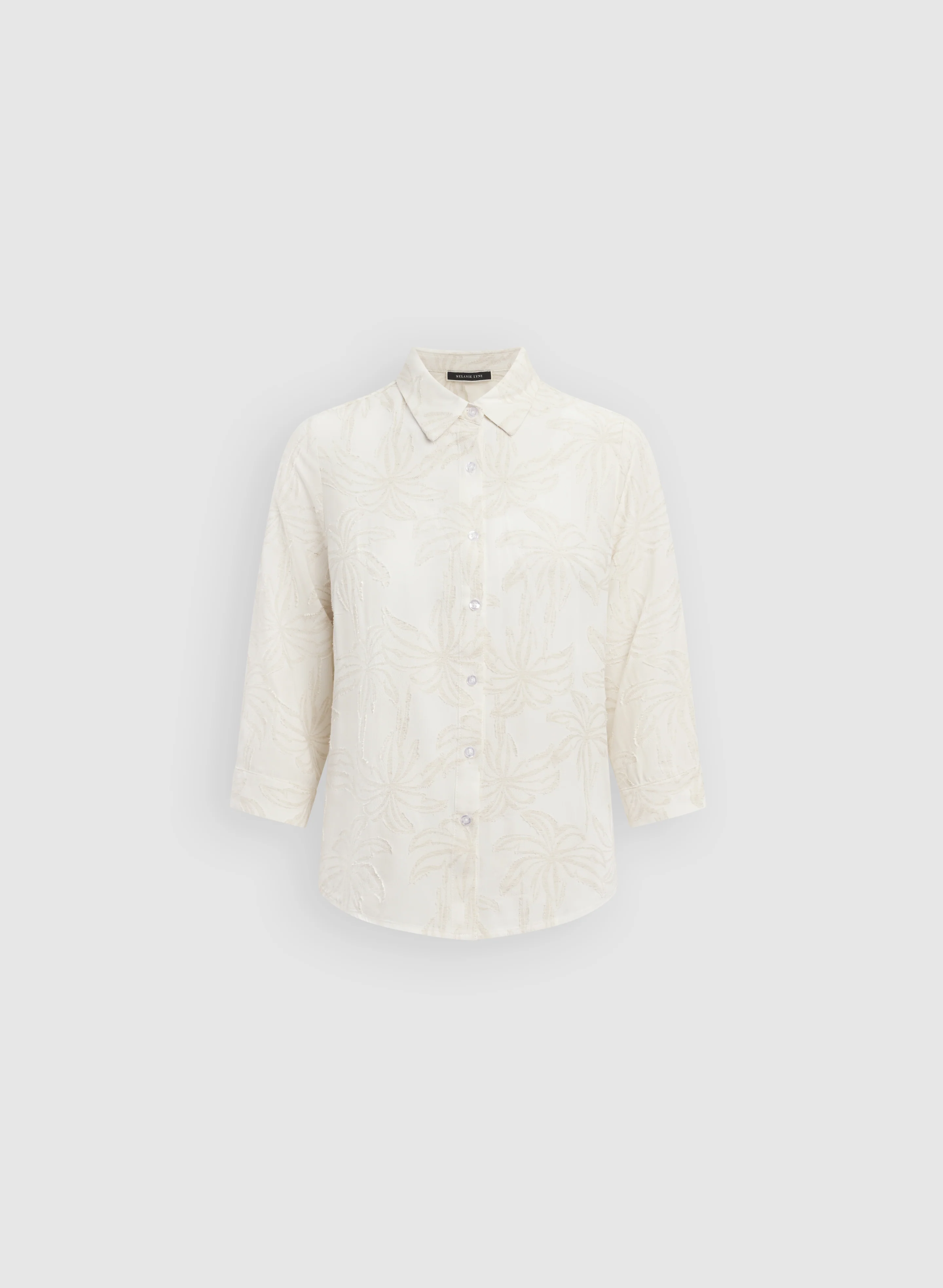 Tonal Tropical Blouse - Image 8