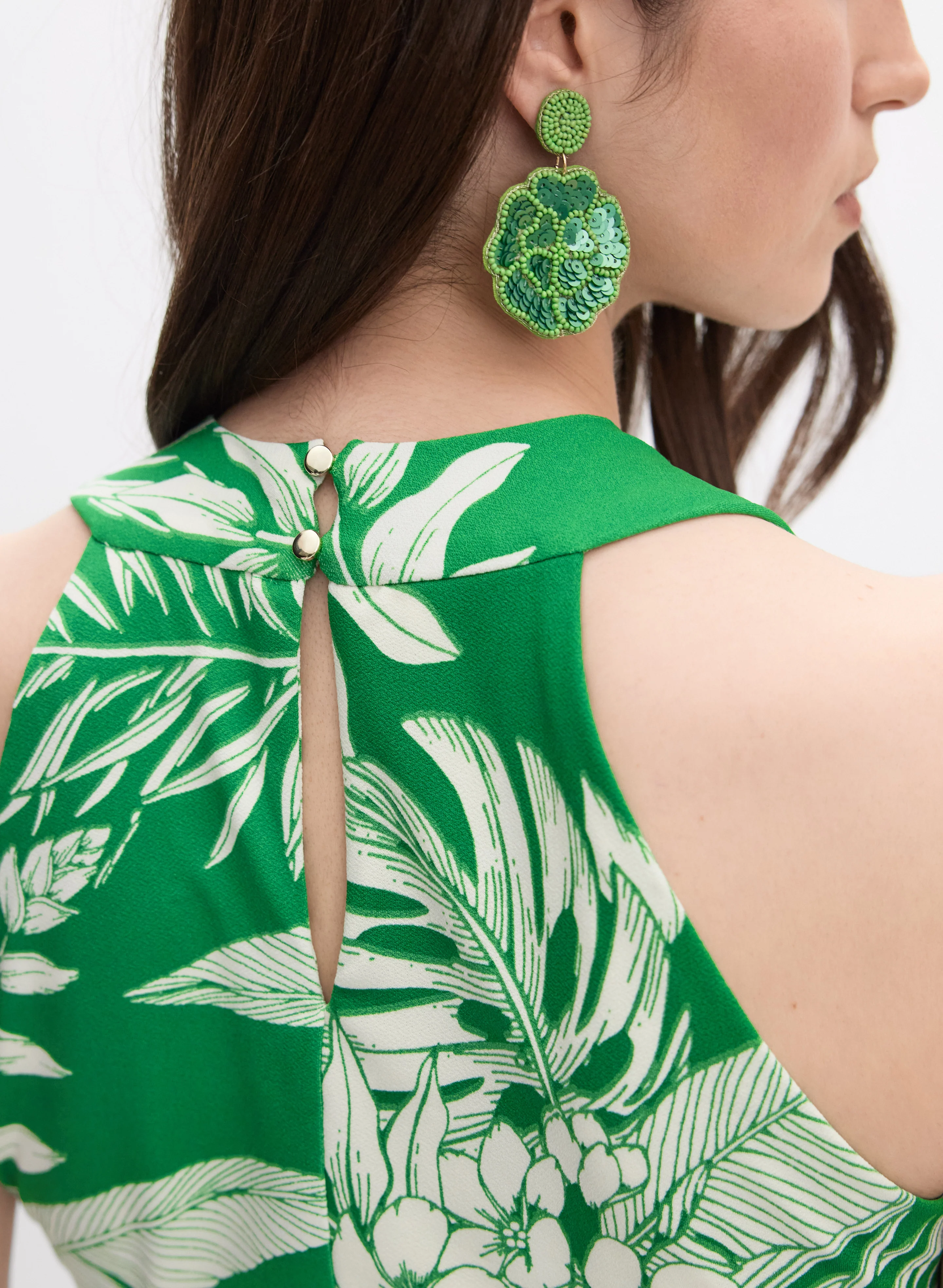 Tropical Knot Detail Top - Image 4