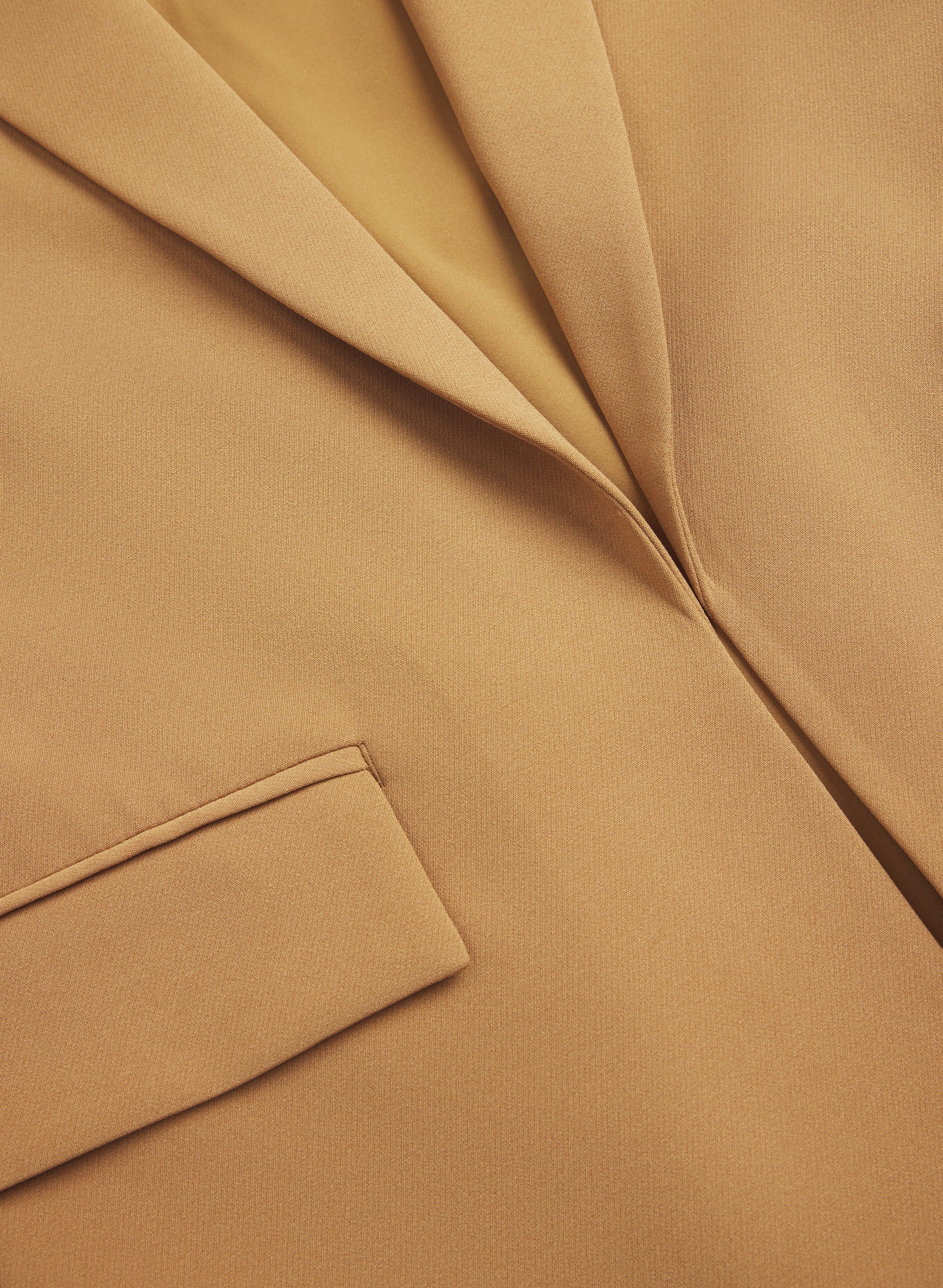 Twill Open Front Blazer - Image 7
