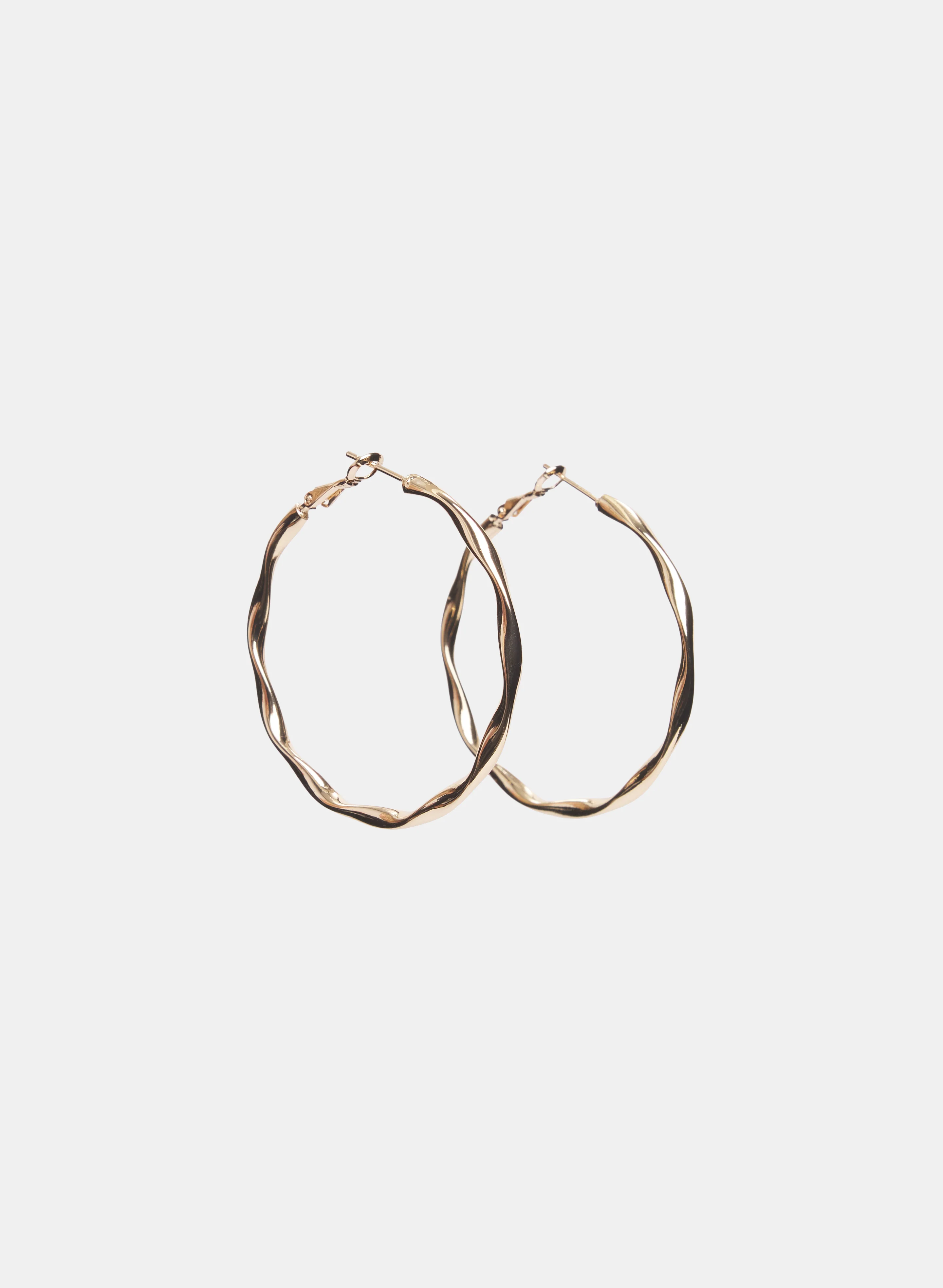 Twist Hoop Earrings - Image 4