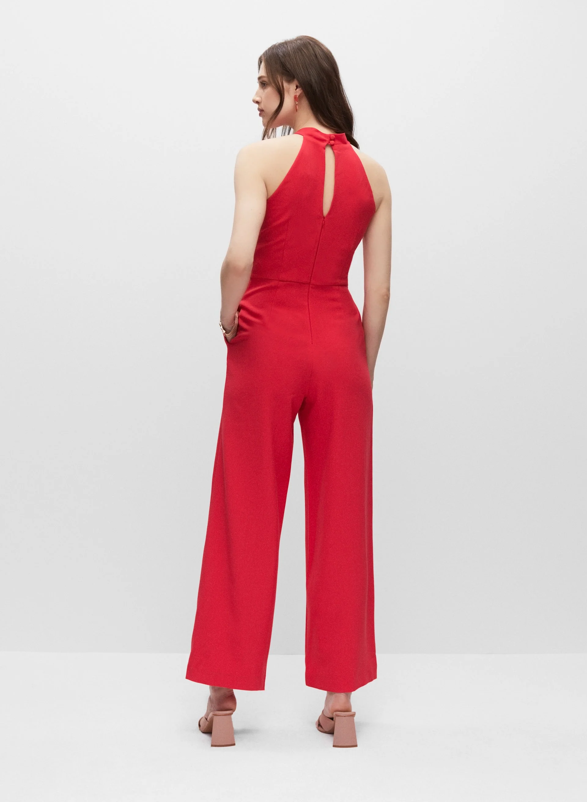 Twist Neck Jumpsuit - Image 3