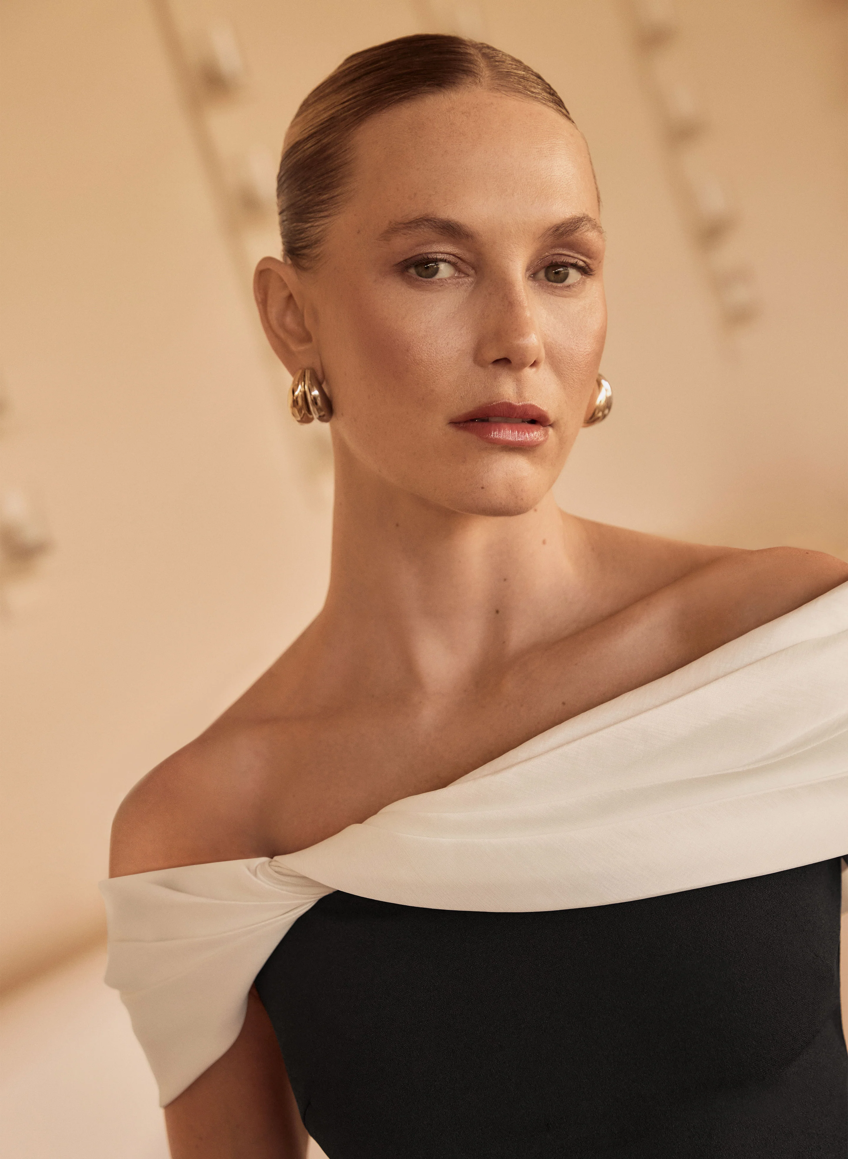 Two-Tone Earrings - Image 3