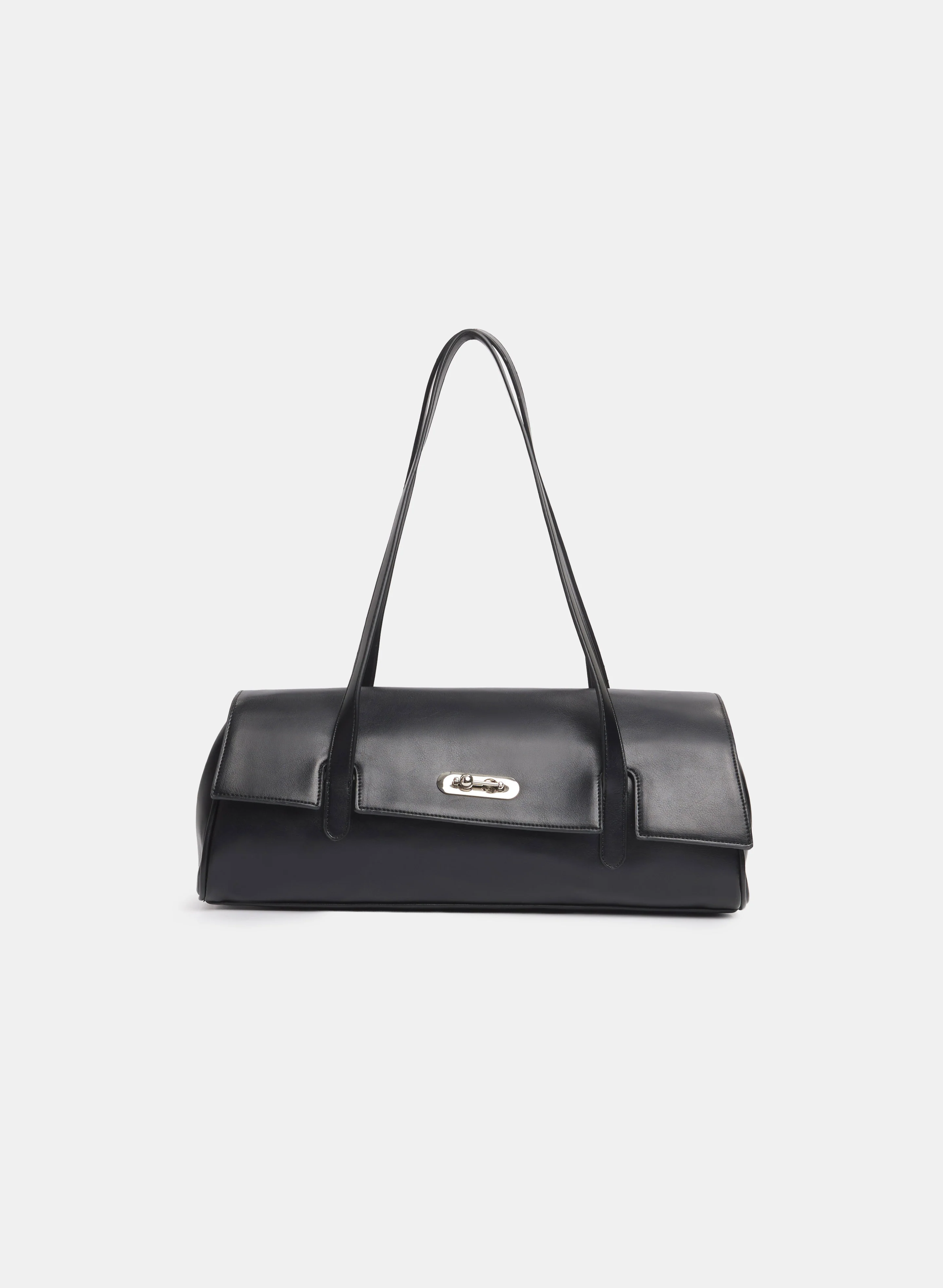 Vegan Leather Baguette Bag