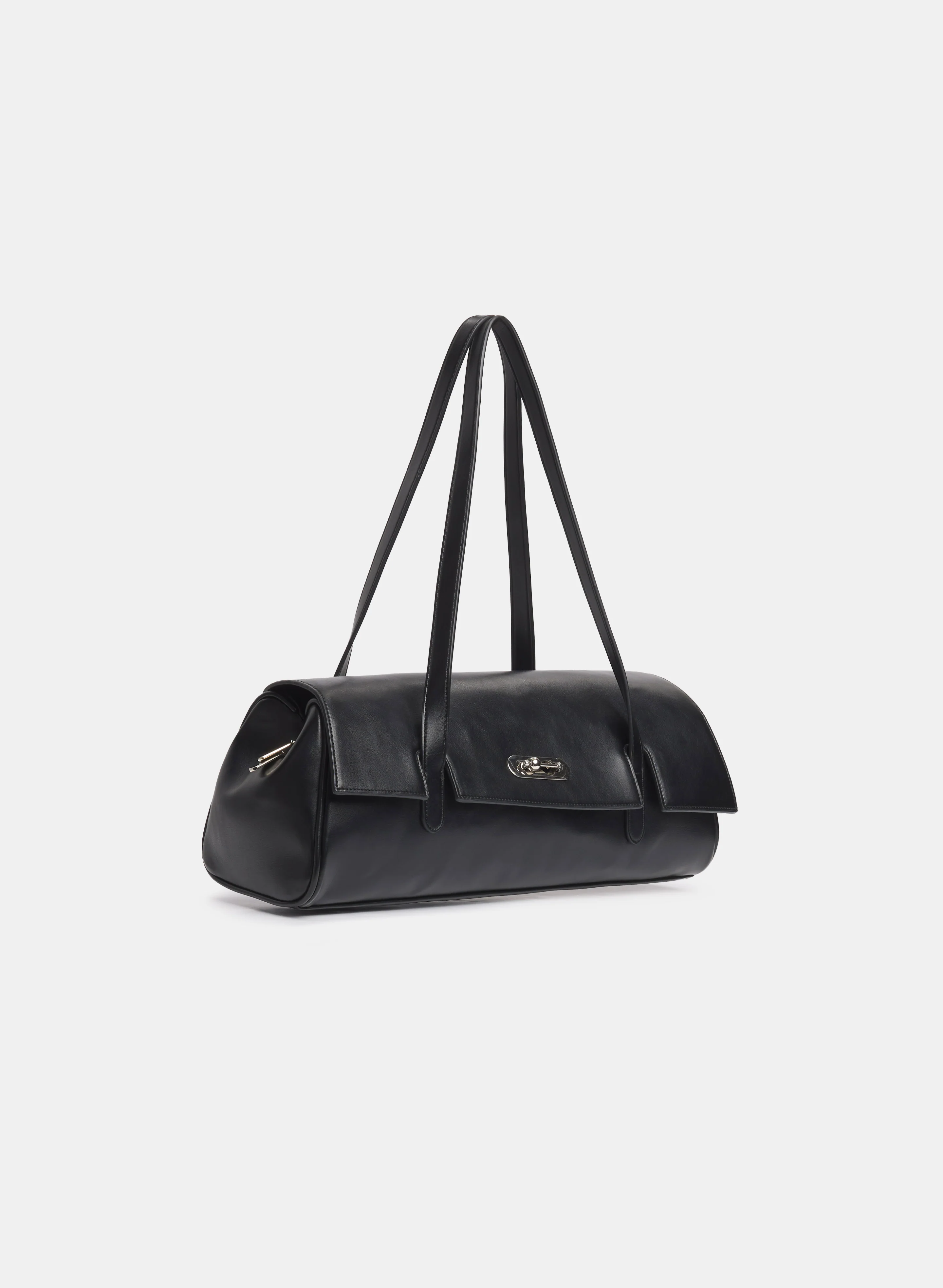 Vegan Leather Baguette Bag - Image 4