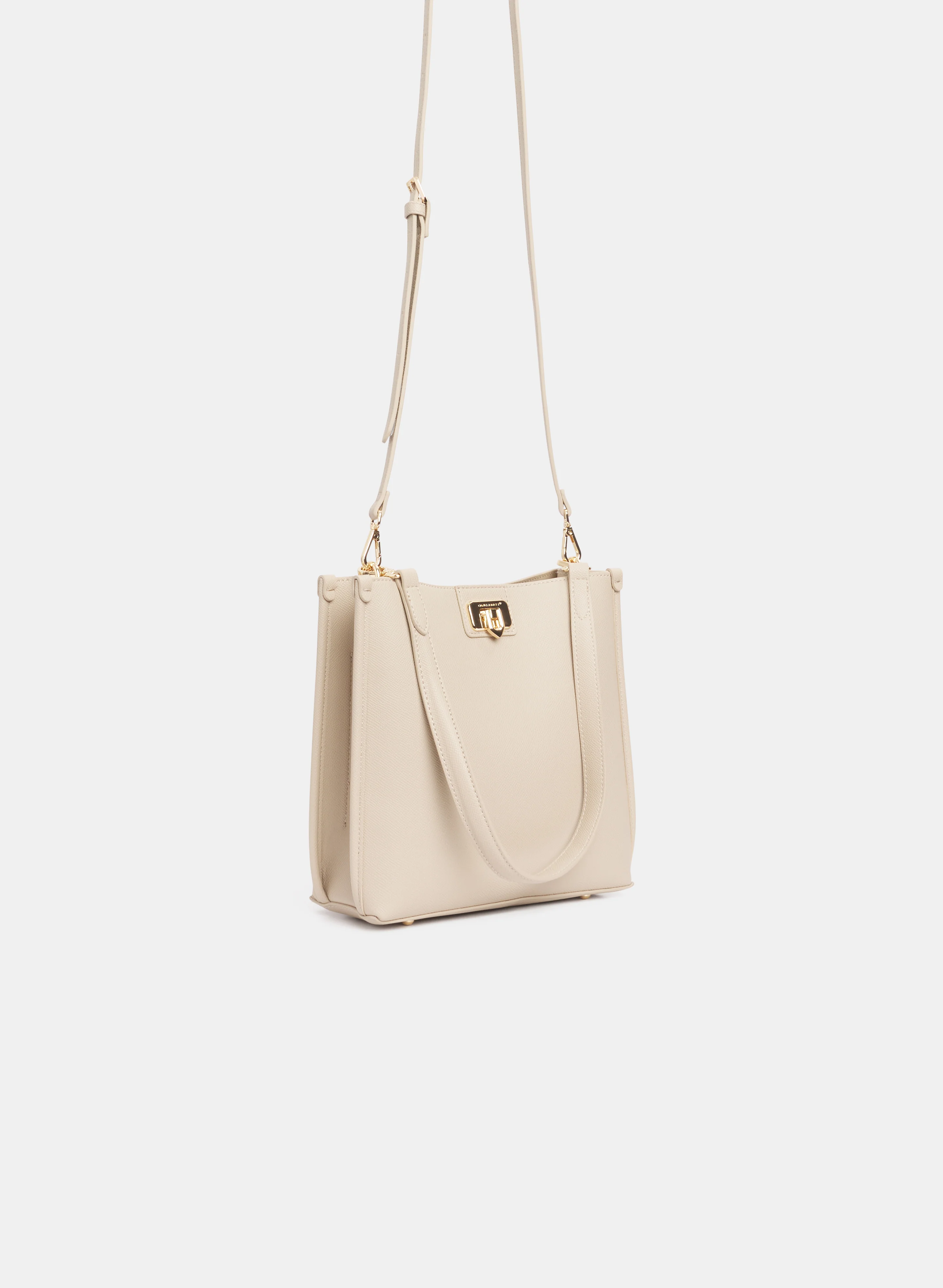 Vegan Leather Bucket Bag - Image 4