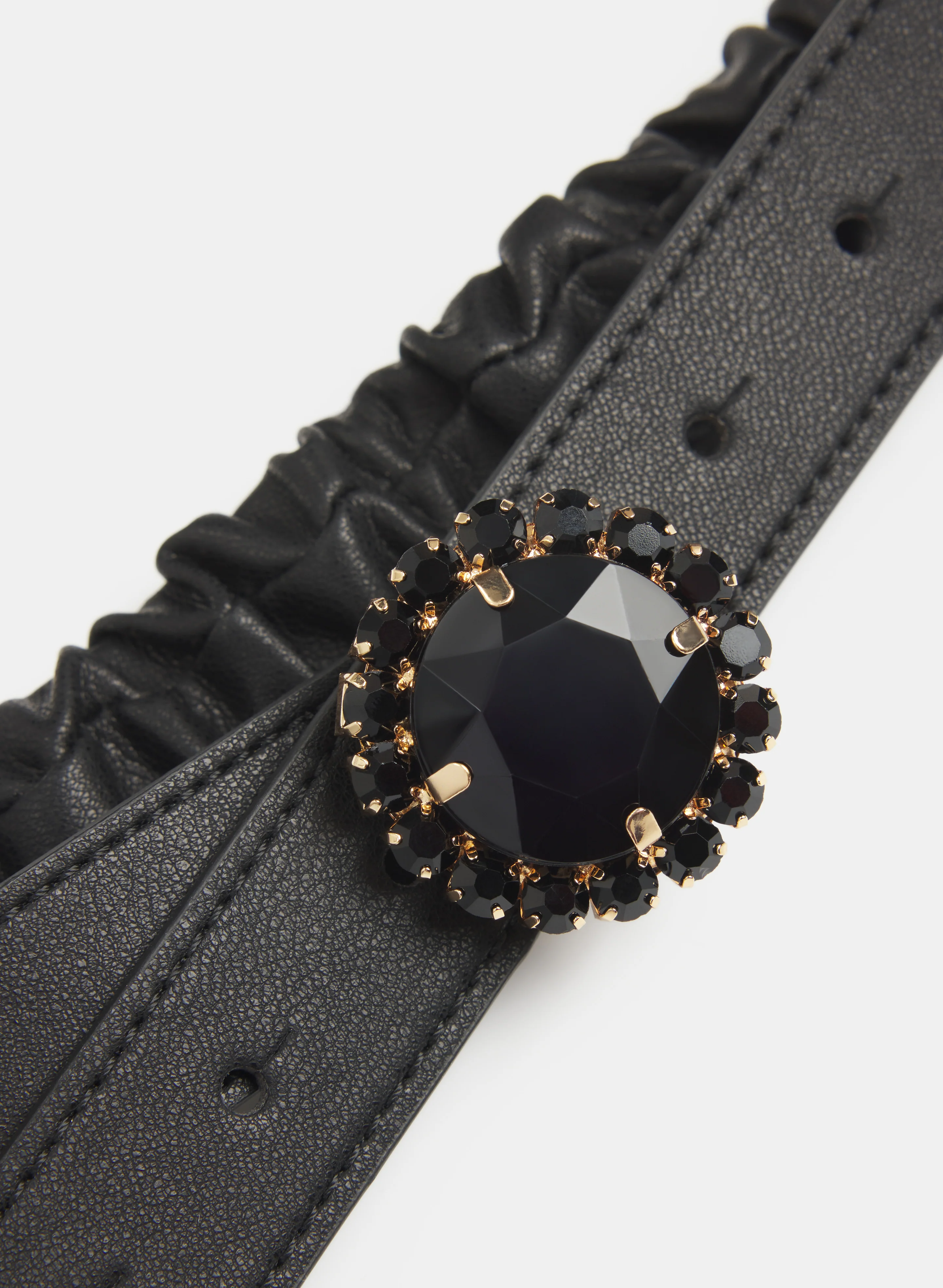 Vegan Leather Stretch Belt - Image 2