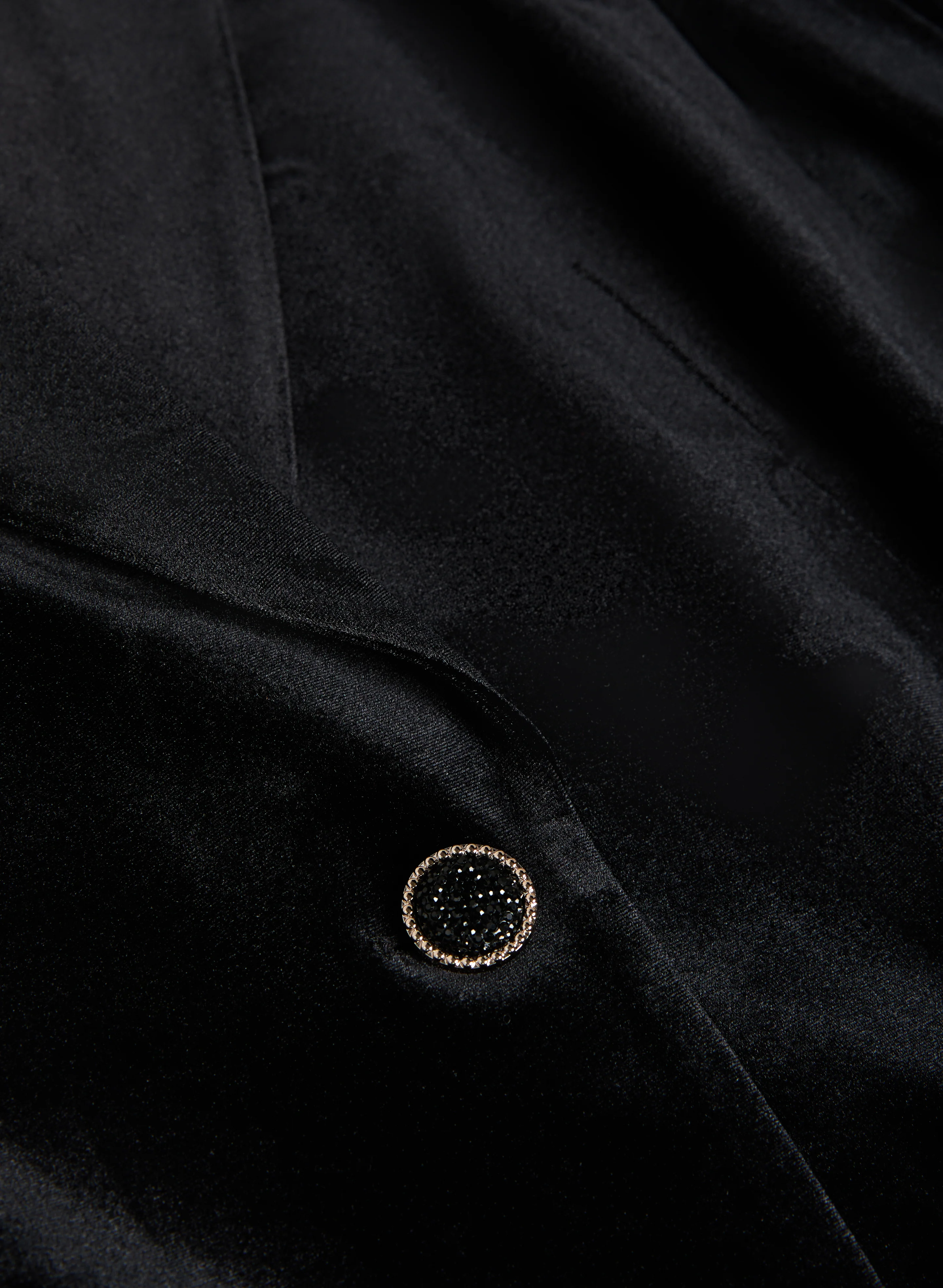 Velvet Flutter Sleeve Jacket - Image 6