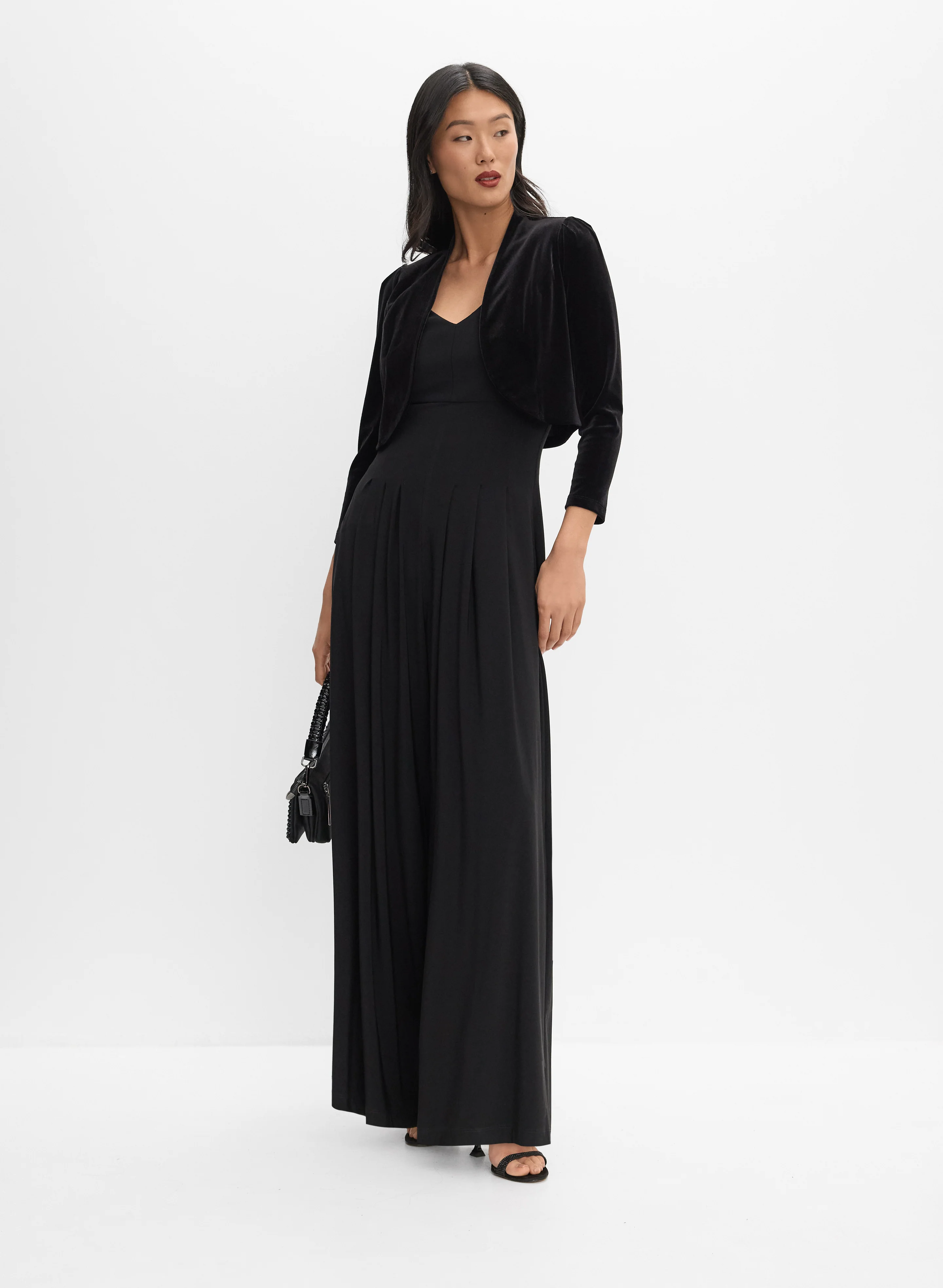 Velvet Puff Sleeve Bolero - Image 3