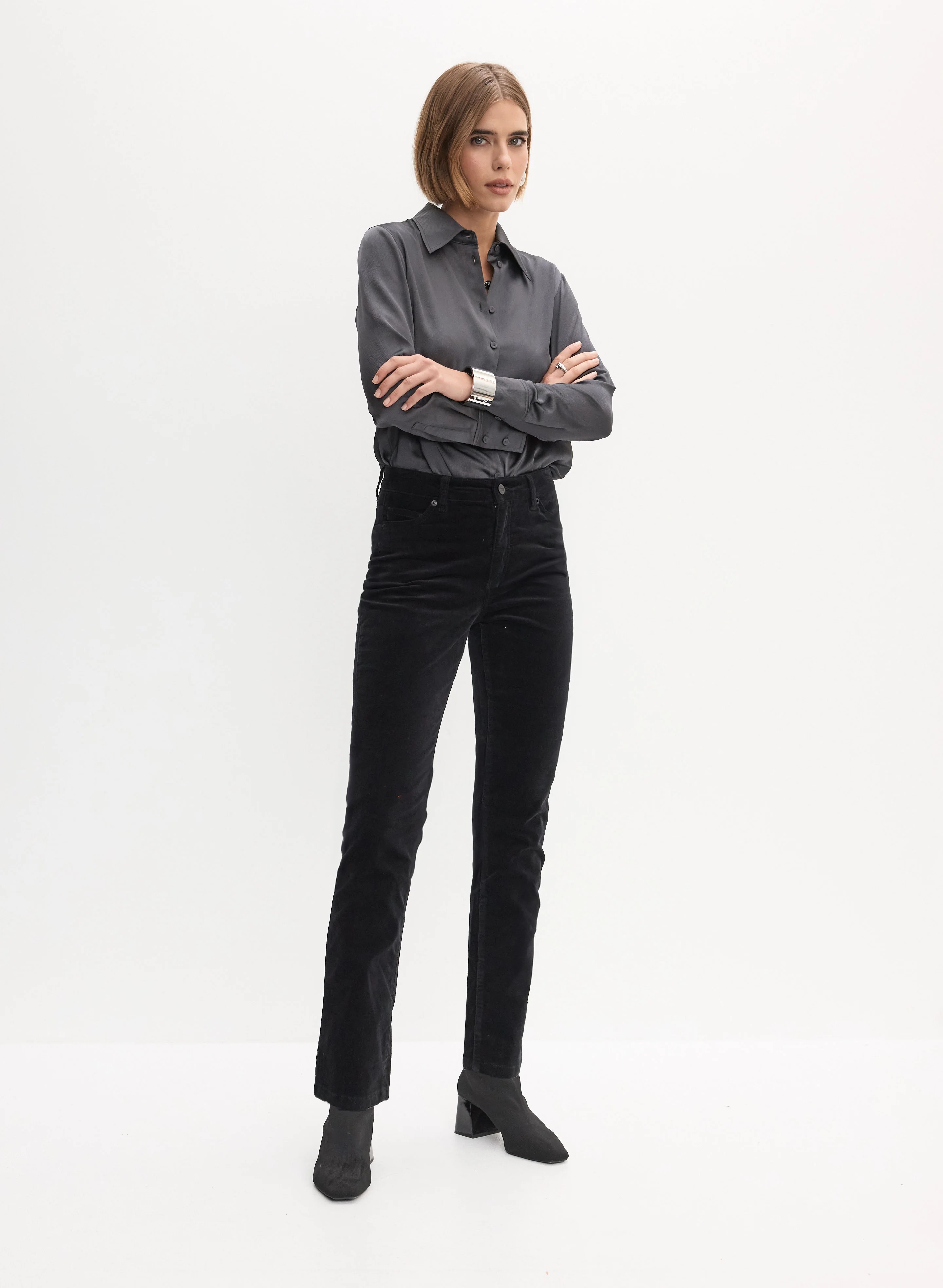 Velvet Straight Leg Jeans - Image 3