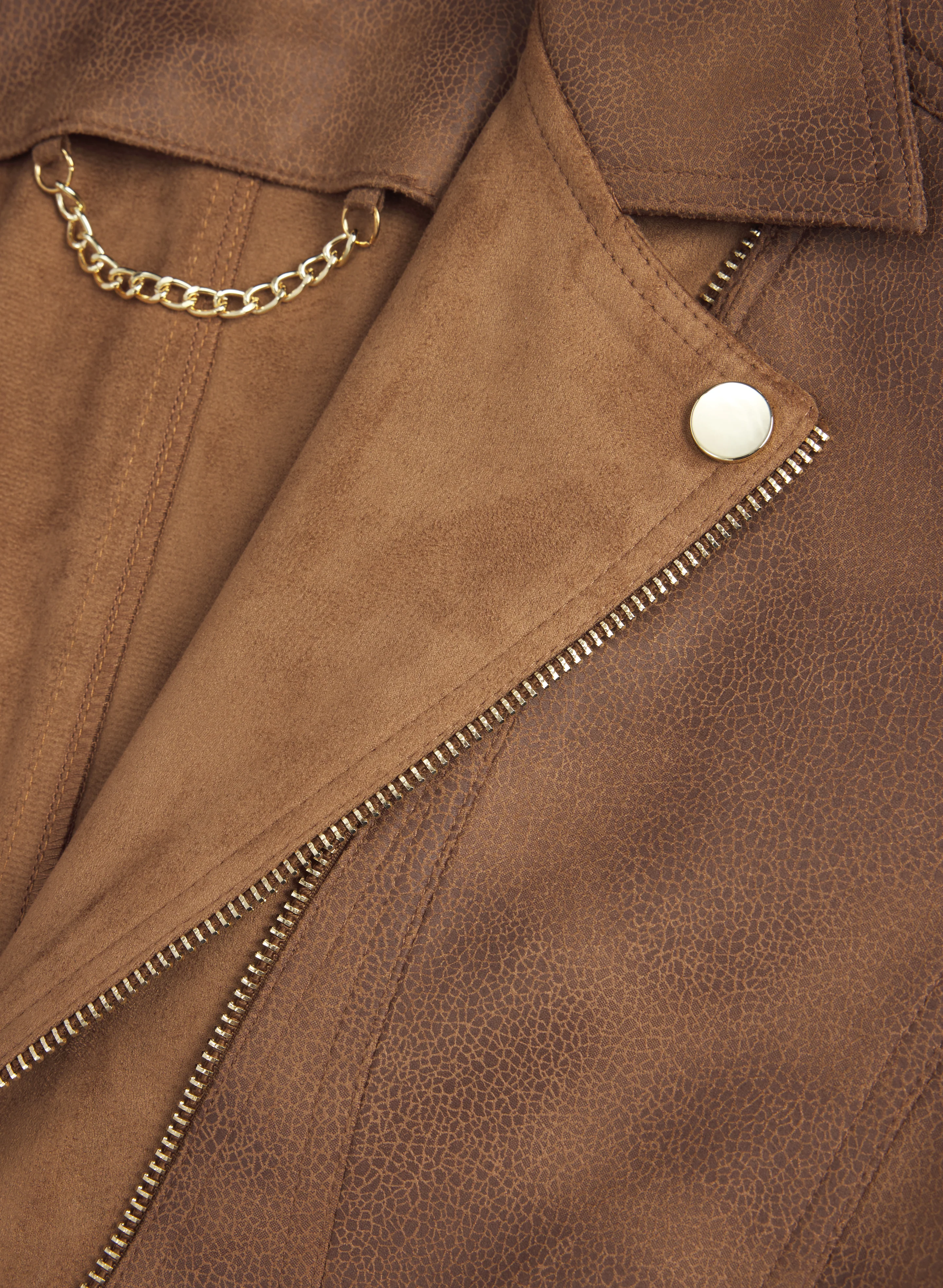 Vex - Faux Suede Jacket - Image 7