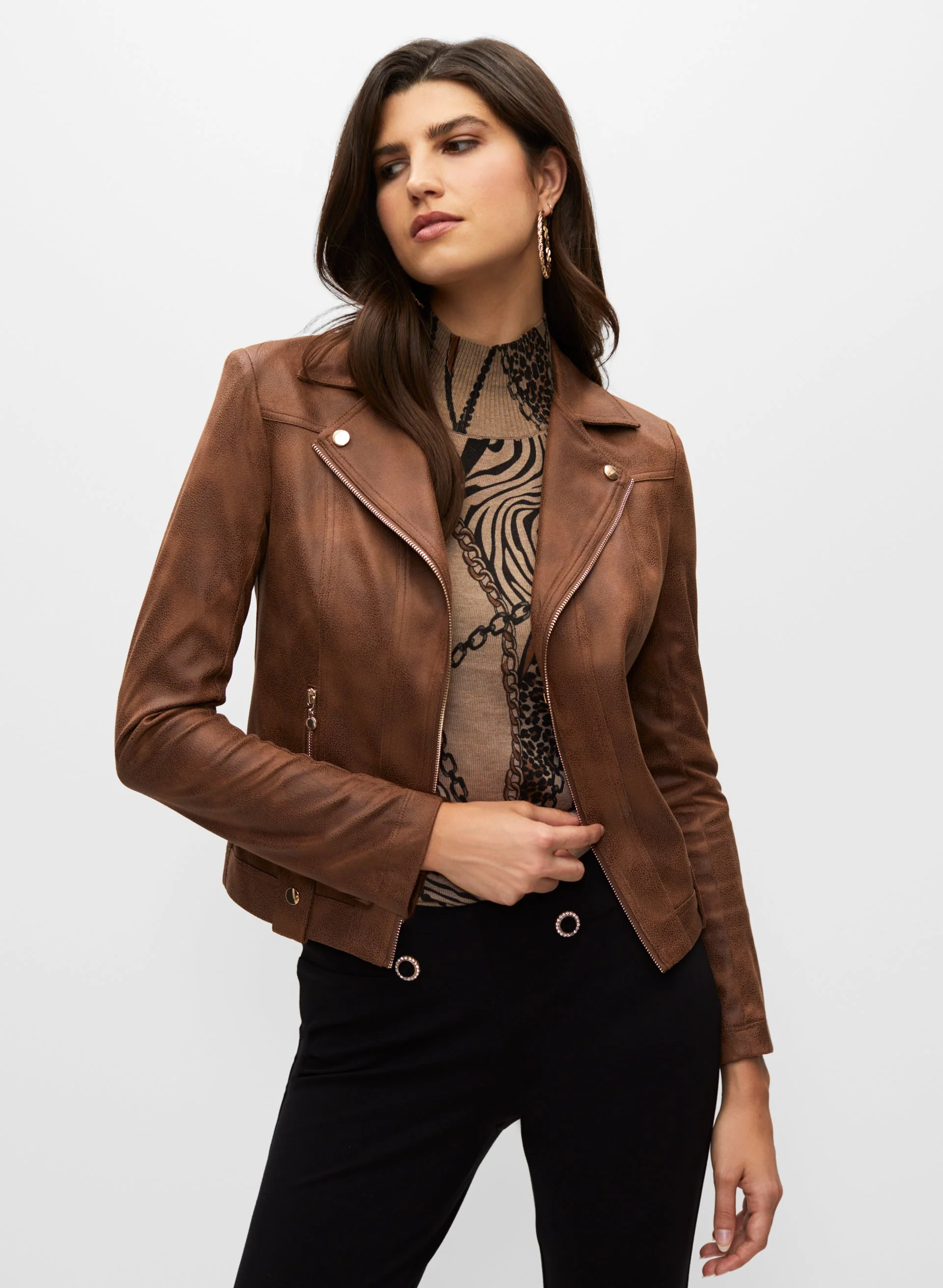 Vex - Faux Suede Jacket - Image 4