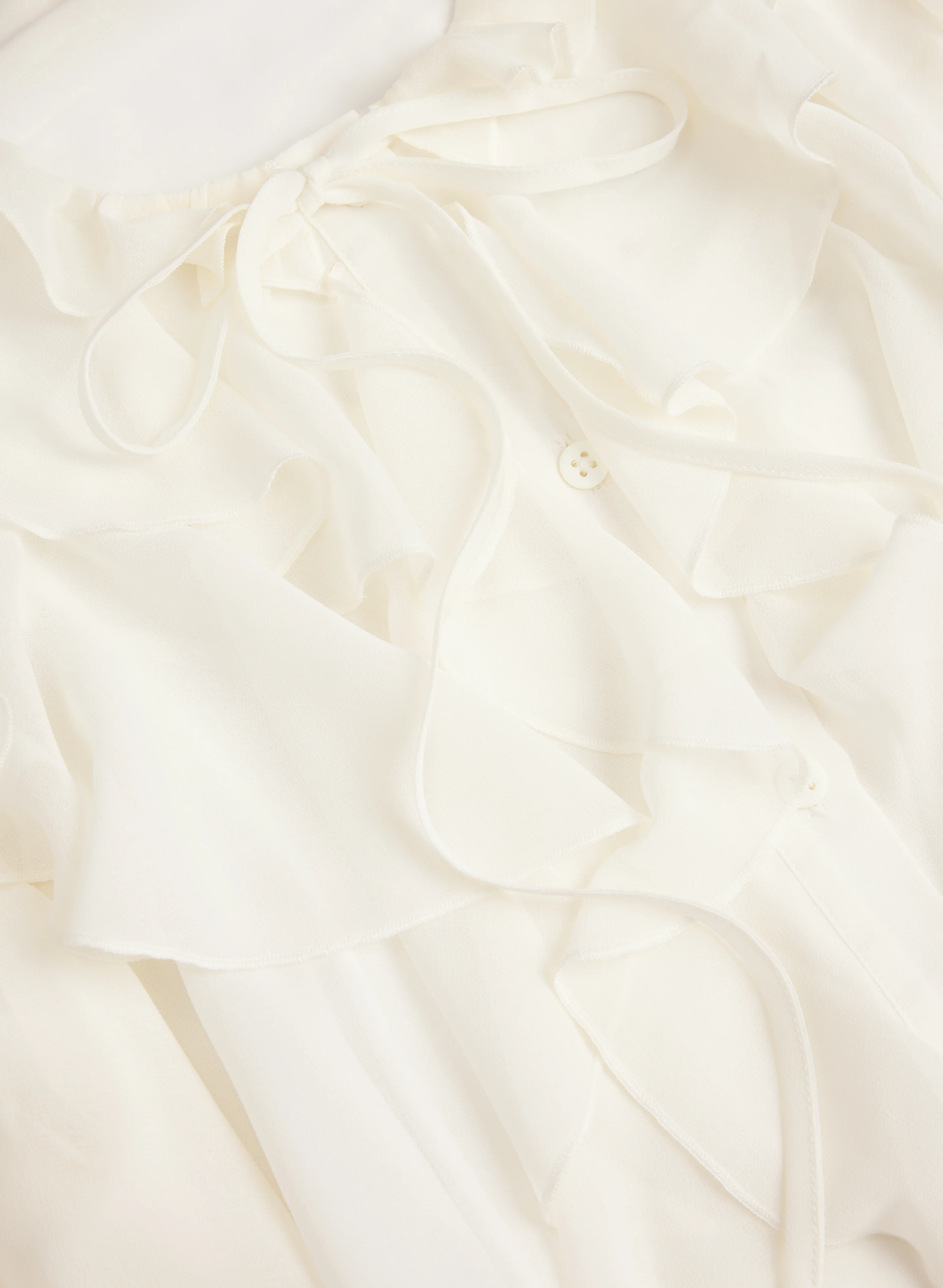 Waterfall Ruffle Front Blouse - Image 6