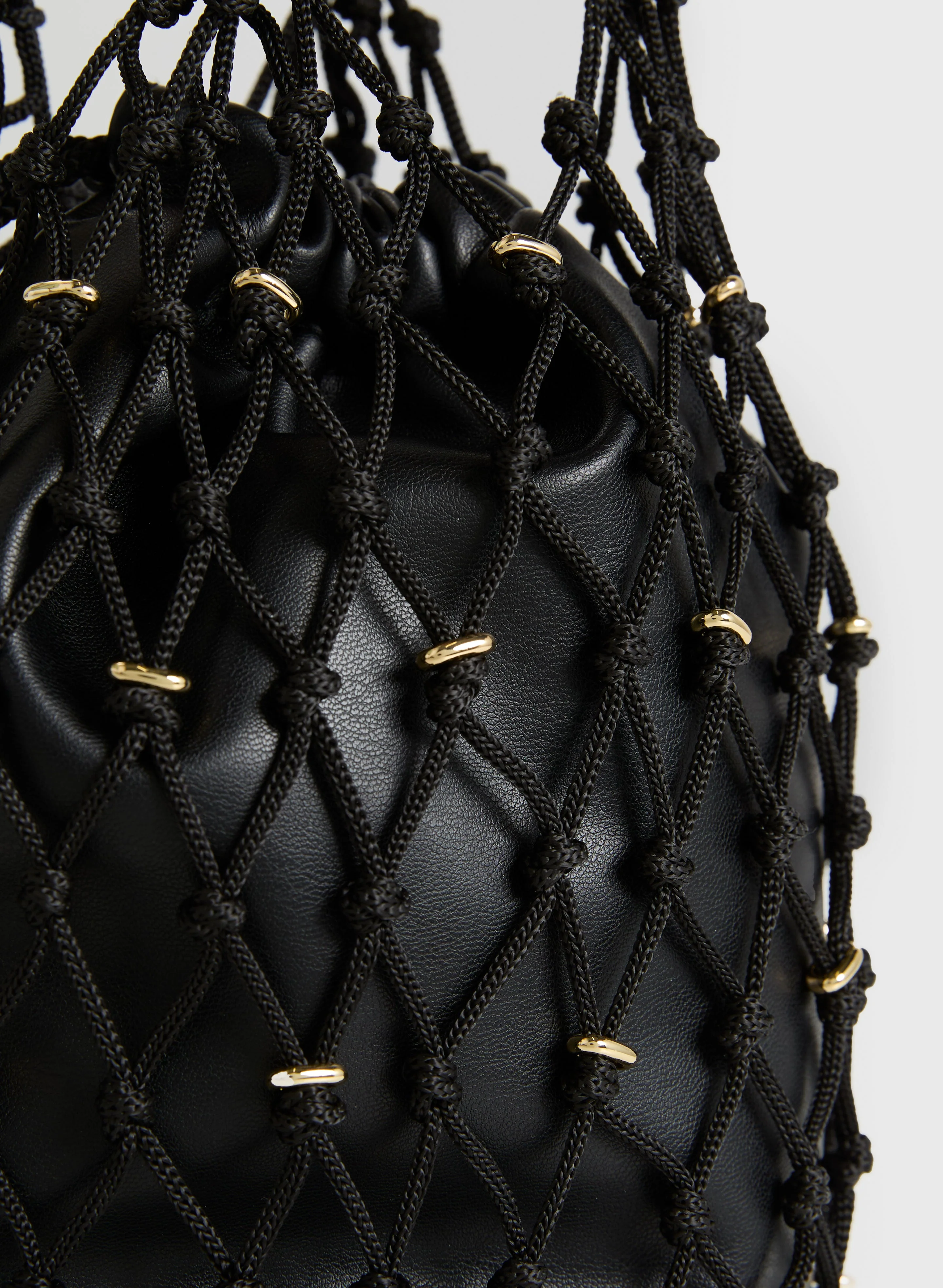 Weaved Rope Pouch Bag - Image 2