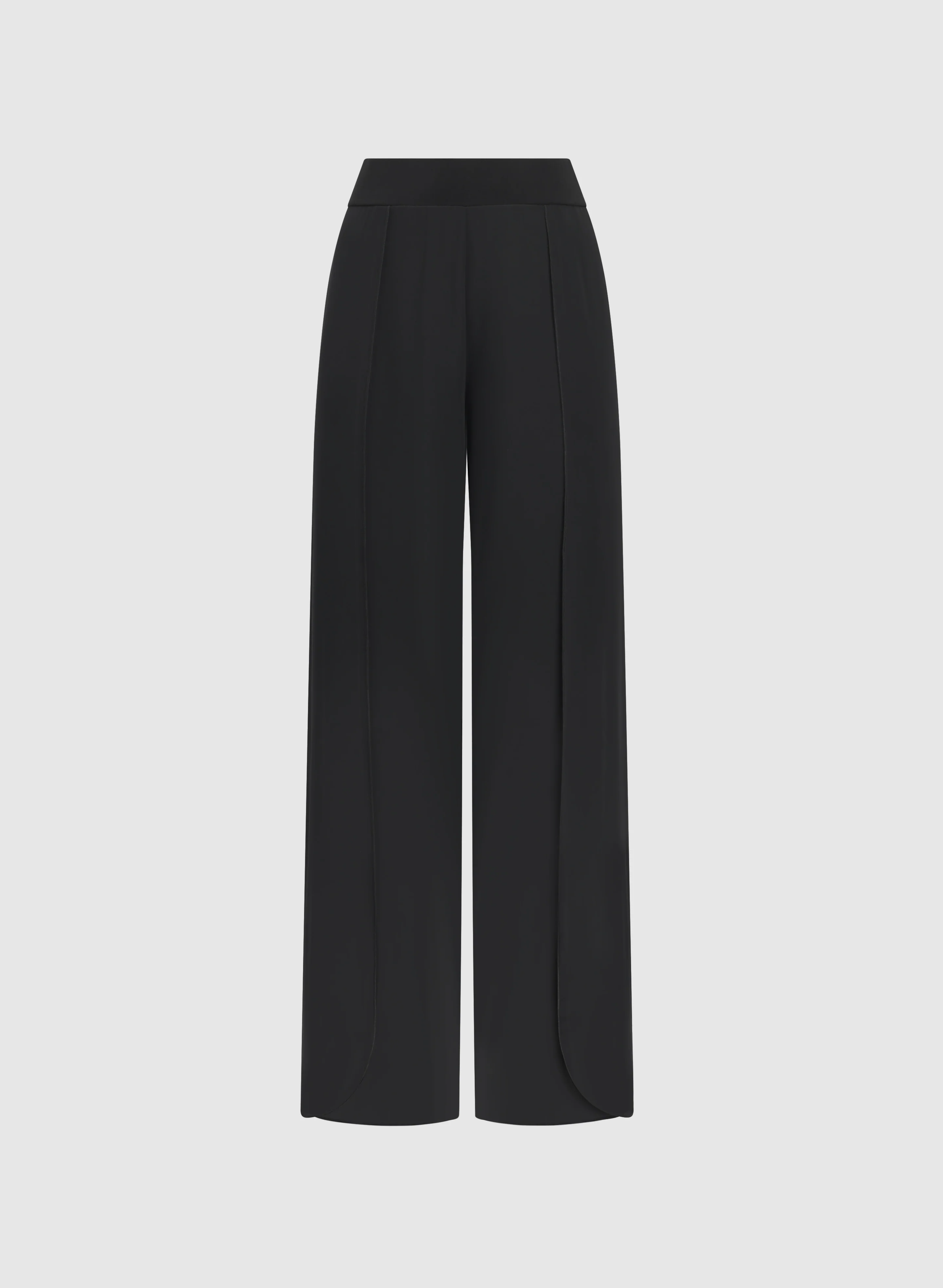 Wide-Leg Chiffon Pants - Image 6