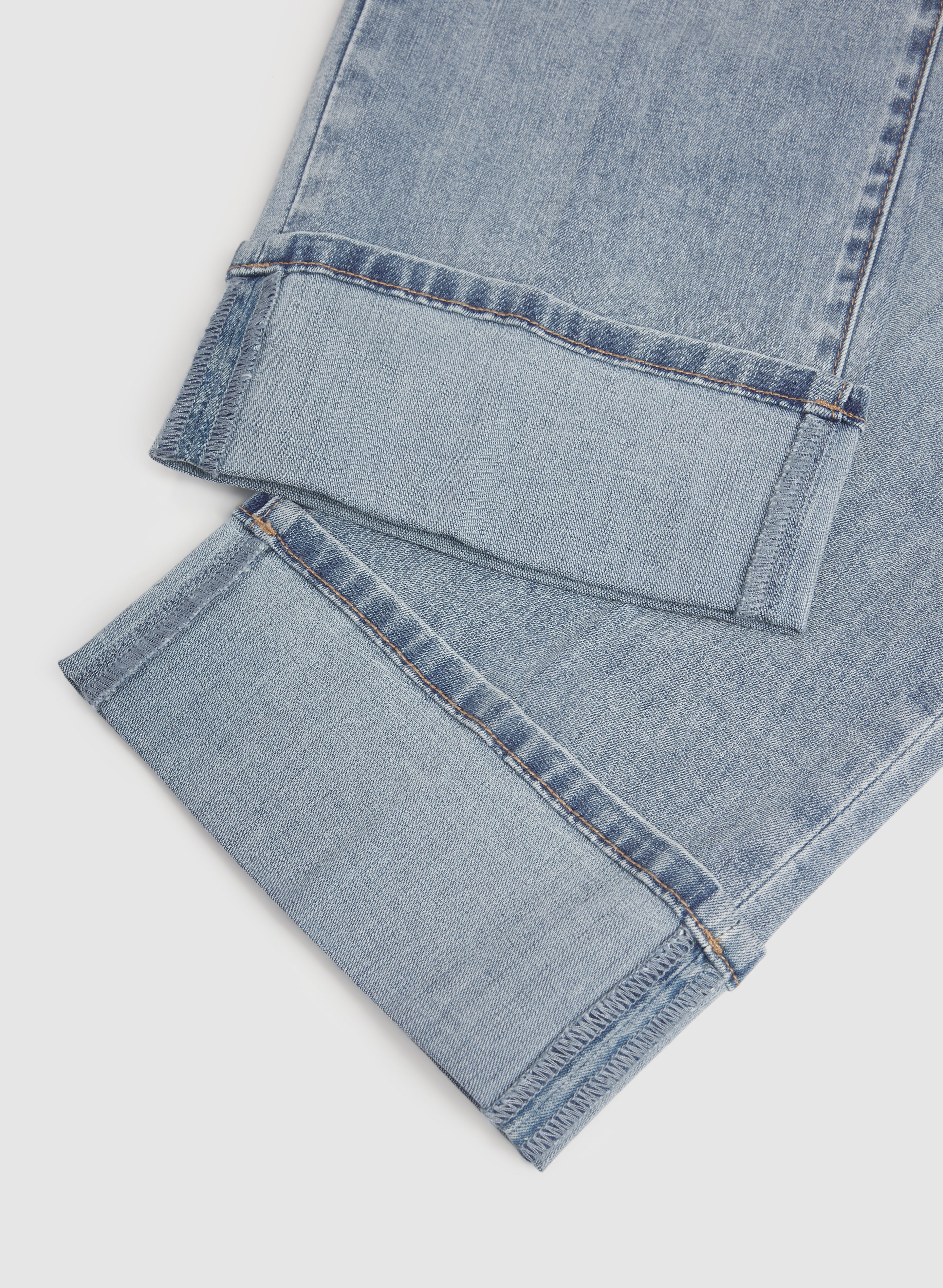 Wide-Leg Culotte Jeans - Image 7